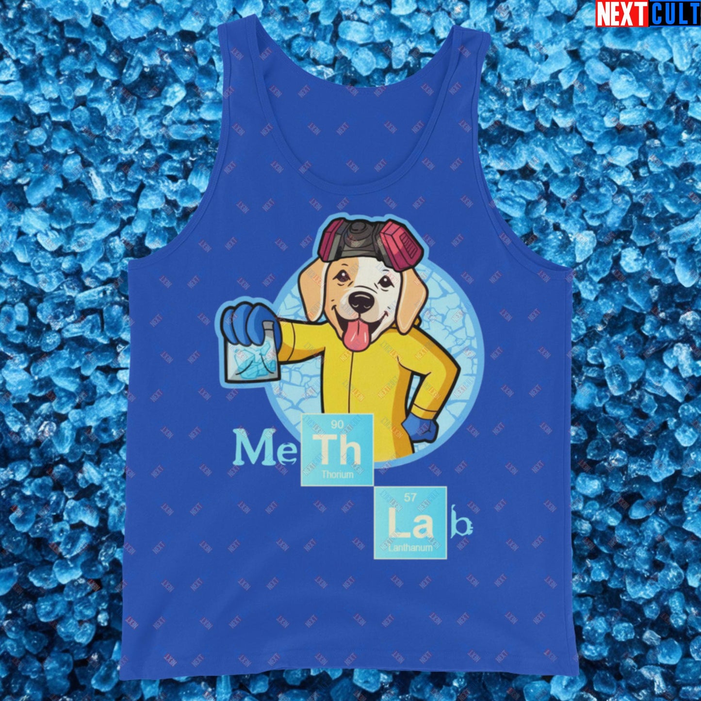 Meth Lab Breaking Bad Funny Labrador Retriever Dog Tank Top Next Cult Brand