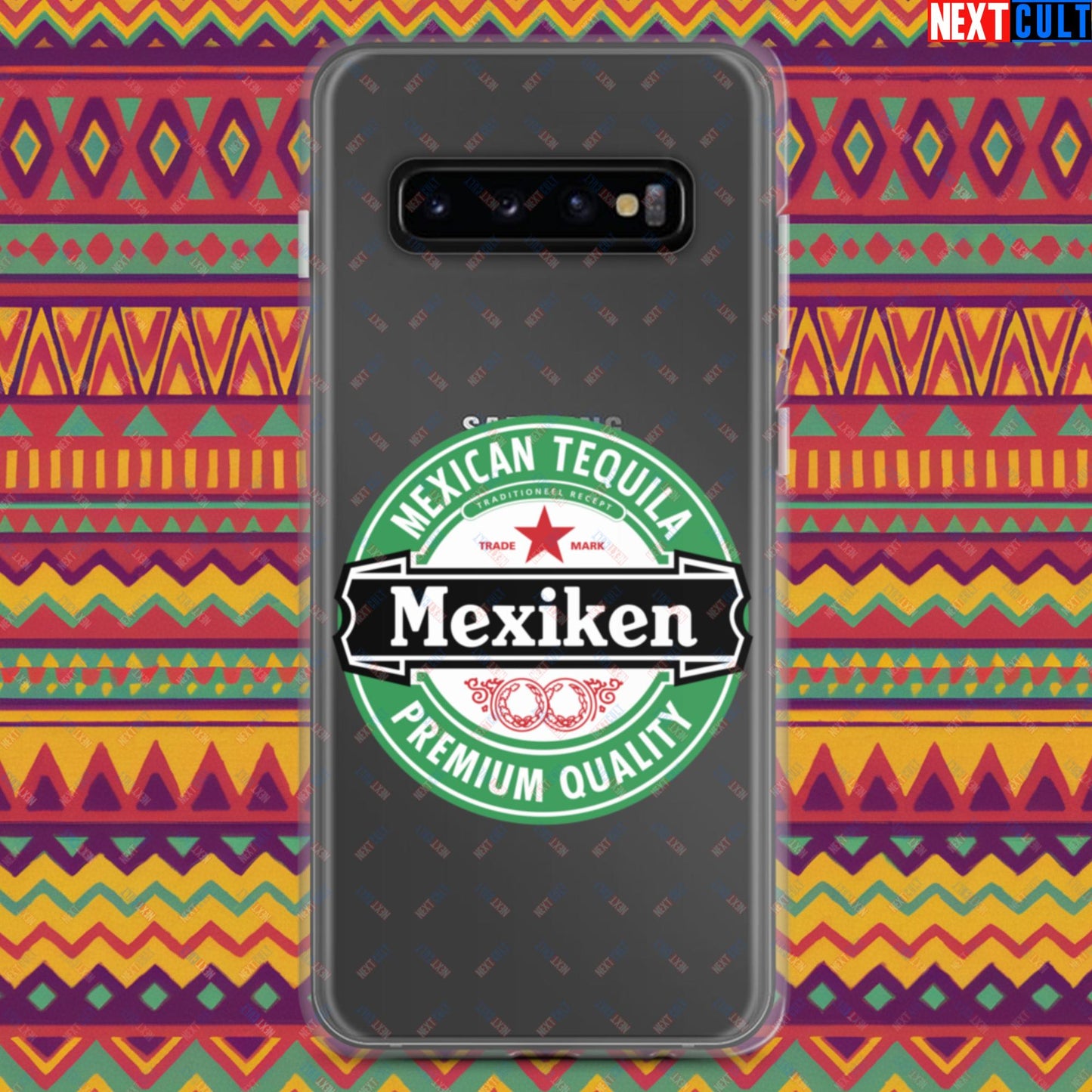 Mexiken Mexican Tequila Funny Heineken Beer Meme Clear Case for Samsung Next Cult Brand