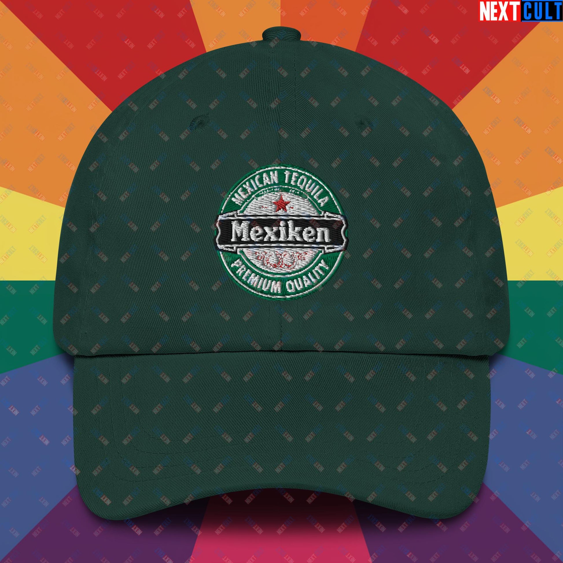 Mexiken Mexican Tequila Funny Heineken Beer Meme Dad hat Next Cult Brand