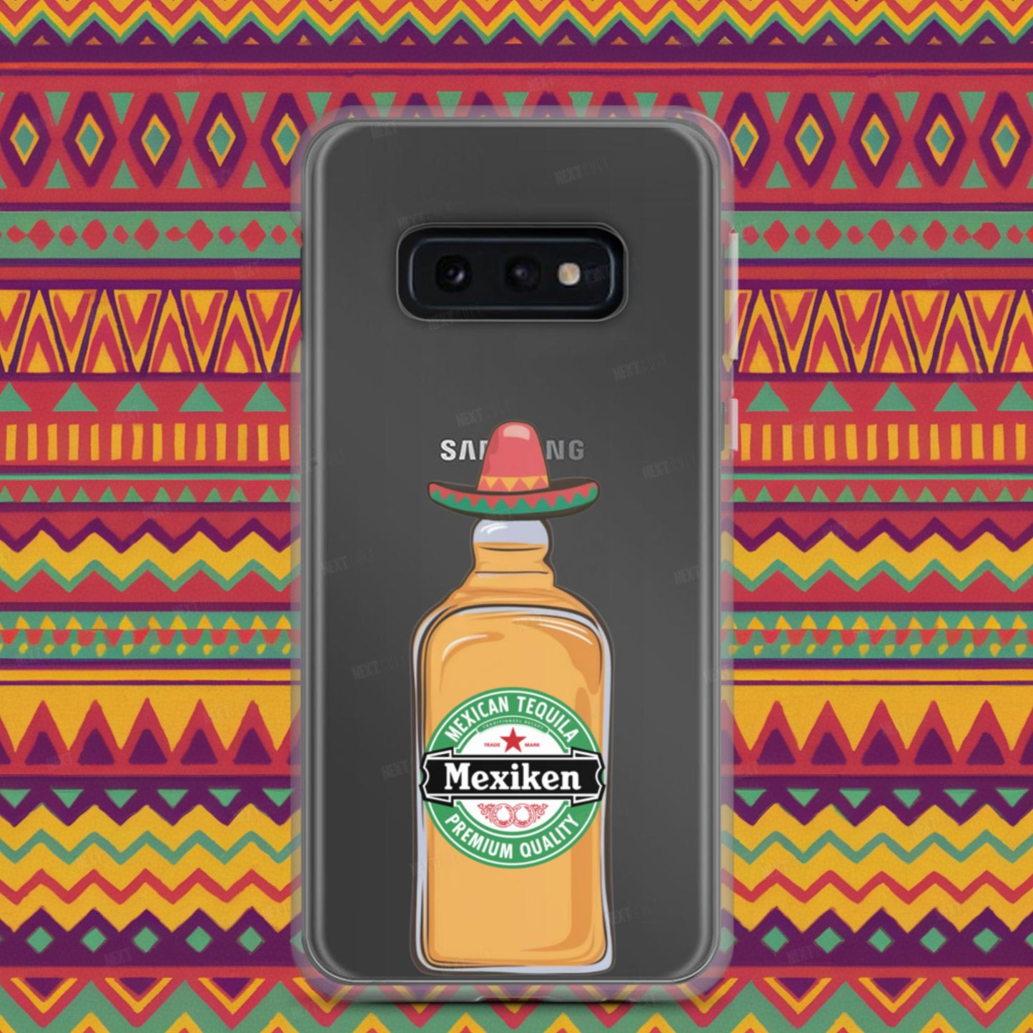 Mexiken Mexican Tequila Funny Heineken Beer Parody Clear Case for Samsung Next Cult Brand