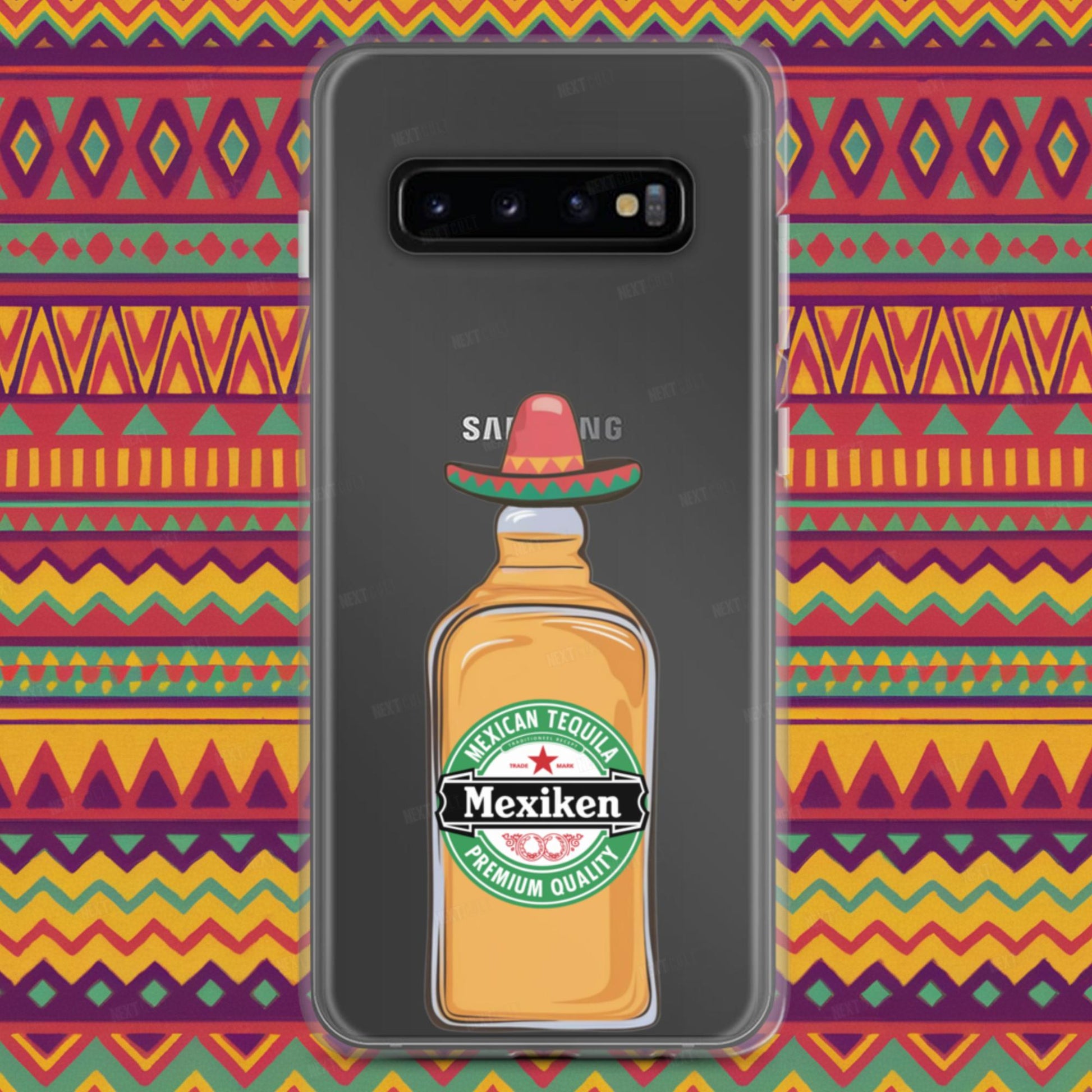 Mexiken Mexican Tequila Funny Heineken Beer Parody Clear Case for Samsung Next Cult Brand