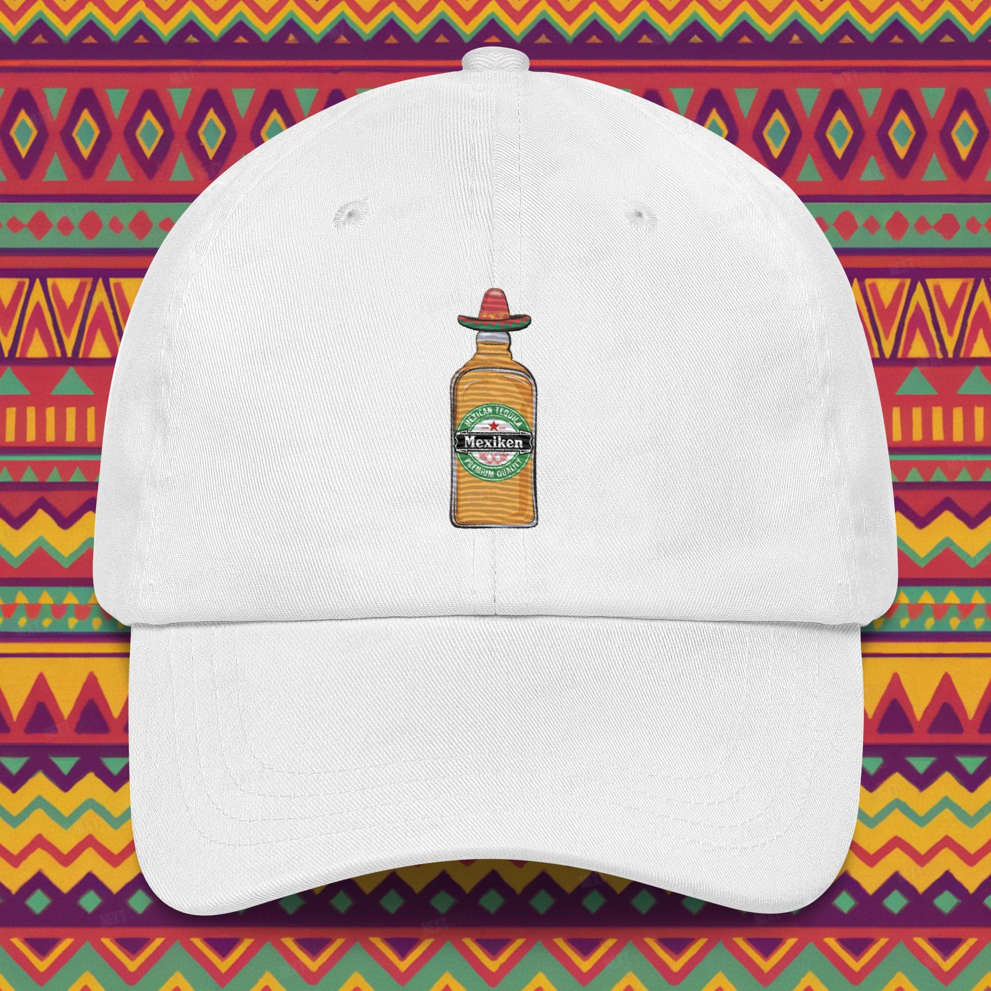 Mexiken Mexican Tequila Funny Heineken Beer Parody Dad hat Next Cult Brand