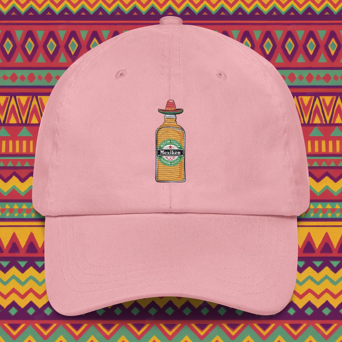 Mexiken Mexican Tequila Funny Heineken Beer Parody Dad hat Next Cult Brand