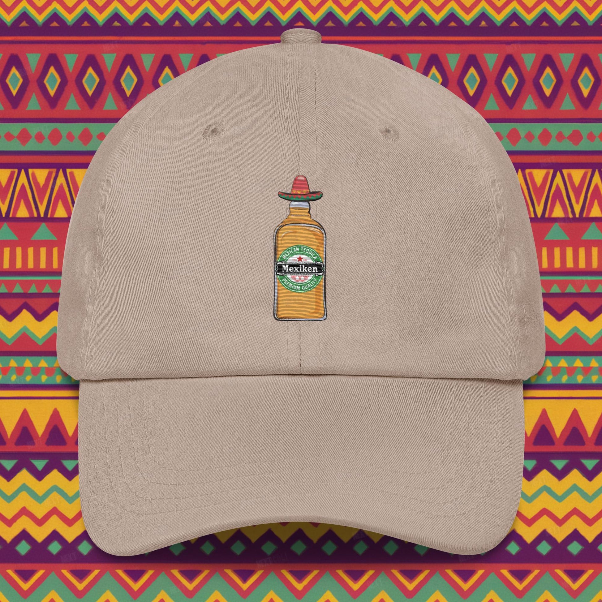 Mexiken Mexican Tequila Funny Heineken Beer Parody Dad hat Next Cult Brand