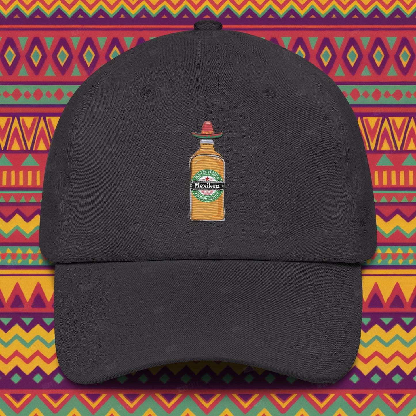 Mexiken Mexican Tequila Funny Heineken Beer Parody Dad hat Next Cult Brand