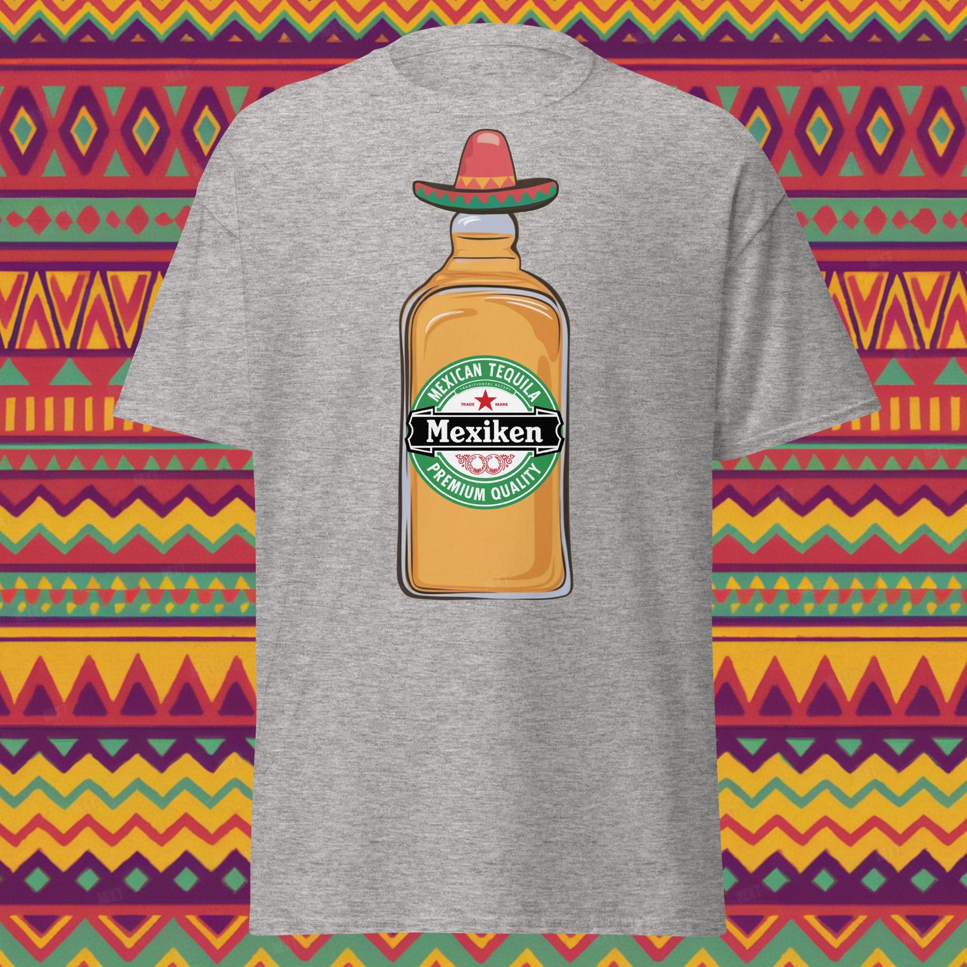 Mexiken Mexican Tequila Funny Heineken Beer Parody Unisex tee Next Cult Brand