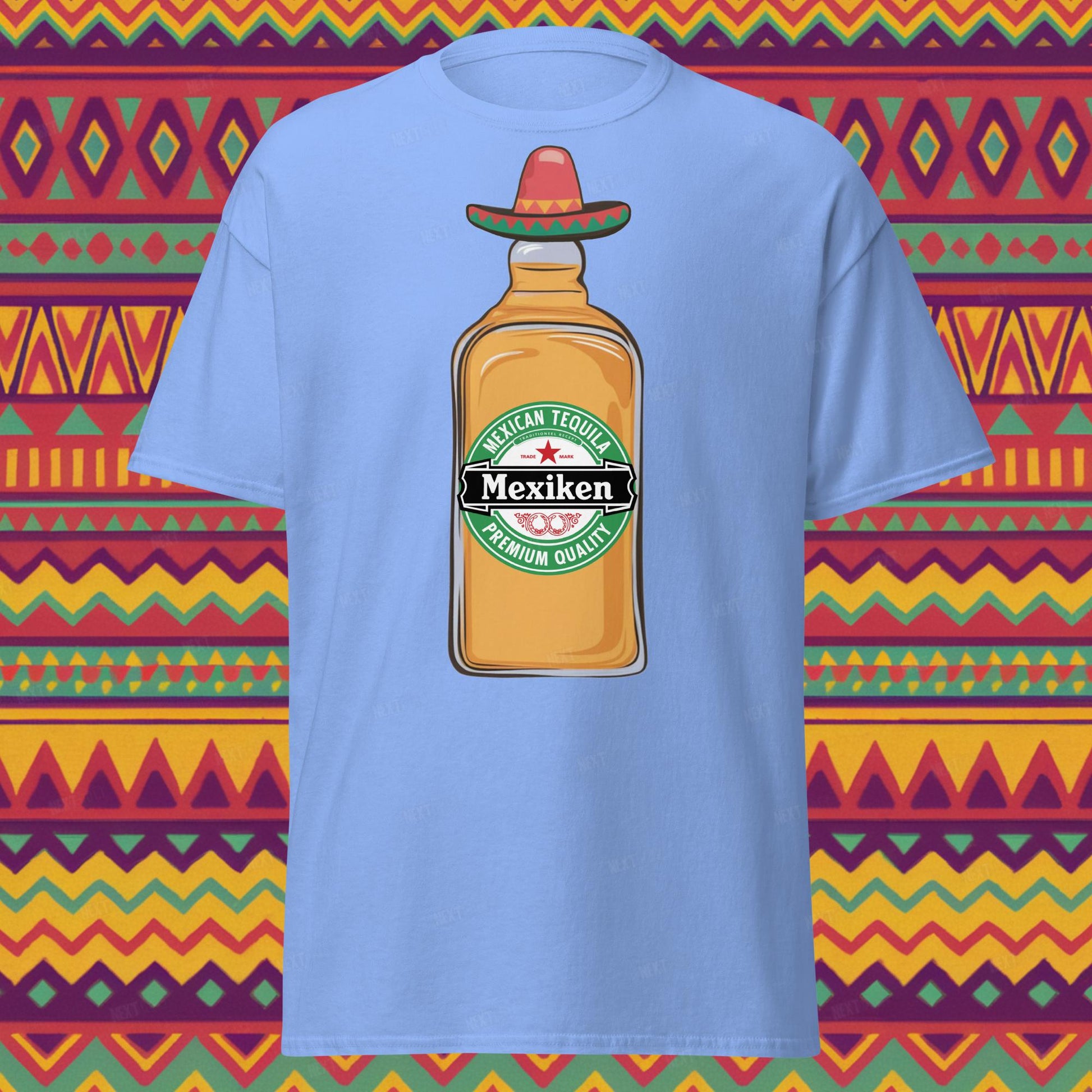 Mexiken Mexican Tequila Funny Heineken Beer Parody Unisex tee Next Cult Brand