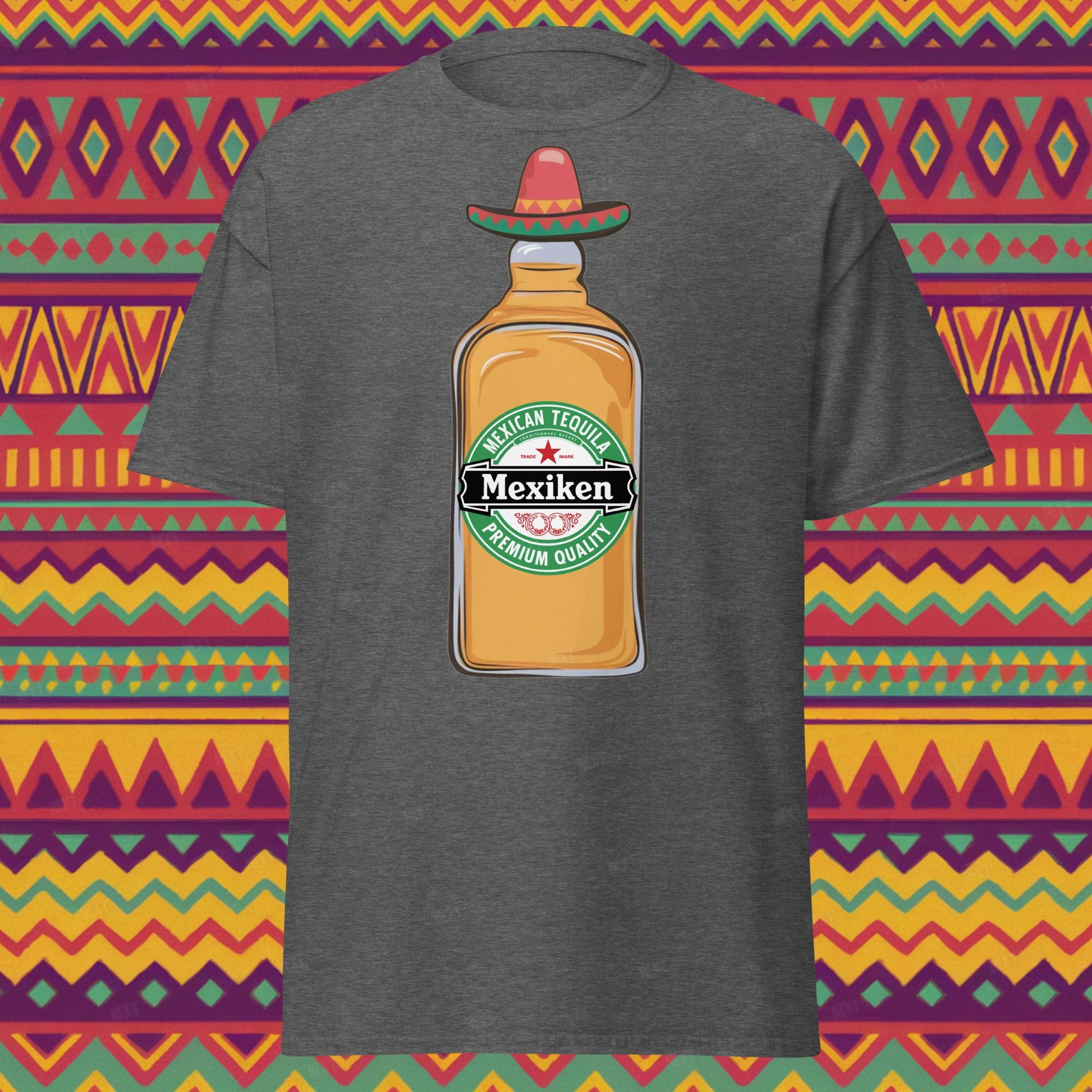 Mexiken Mexican Tequila Funny Heineken Beer Parody Unisex tee Next Cult Brand