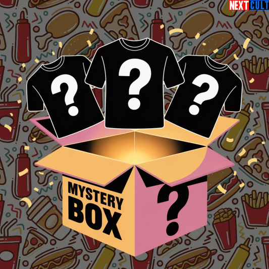 Mystery Box of 3 Food Gym Shirts (3-pack)