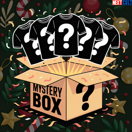 Mystery Box of 5 Christmas Gym Shirts (5-pack)