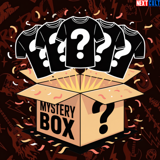 Mystery Box of 5 Rock Music Gym Shirts (5-pack)