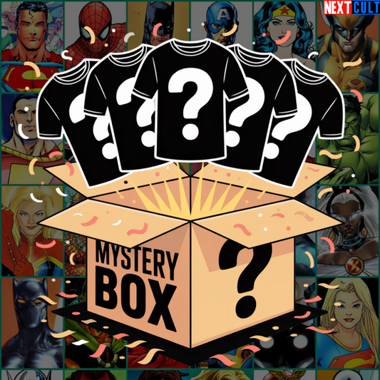 Mystery Box of 5 Superhero Gym Shirts (5-pack)