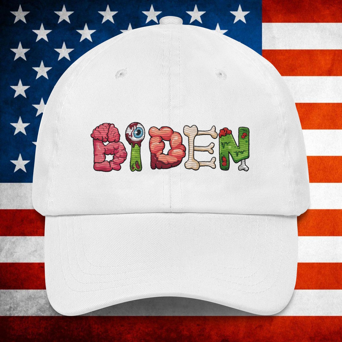 Old Joe Biden Zombie Walking Dead Funny Politics Dad hat Next Cult Brand