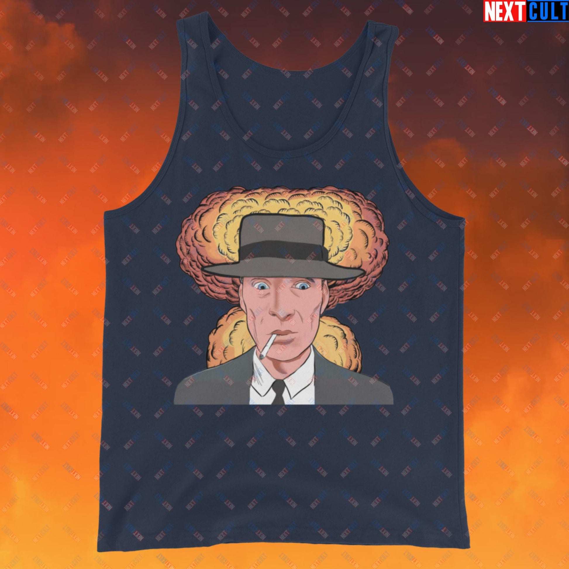 Oppenheimer Cartoon Funny Movie Cillian Murphy Tank Top Next Cult Brand