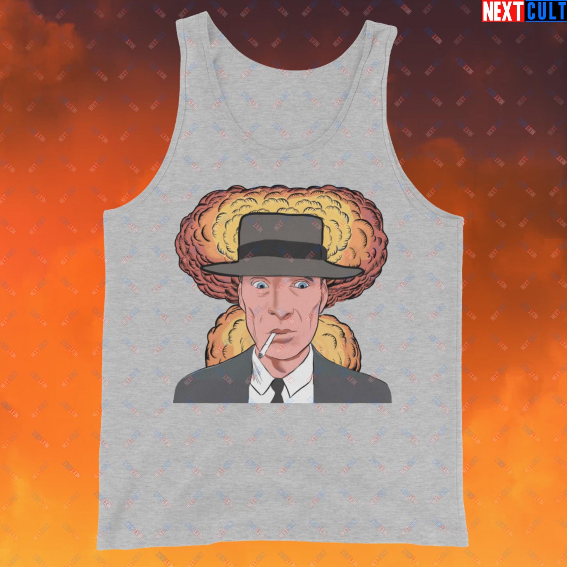 Oppenheimer Cartoon Funny Movie Cillian Murphy Tank Top Next Cult Brand