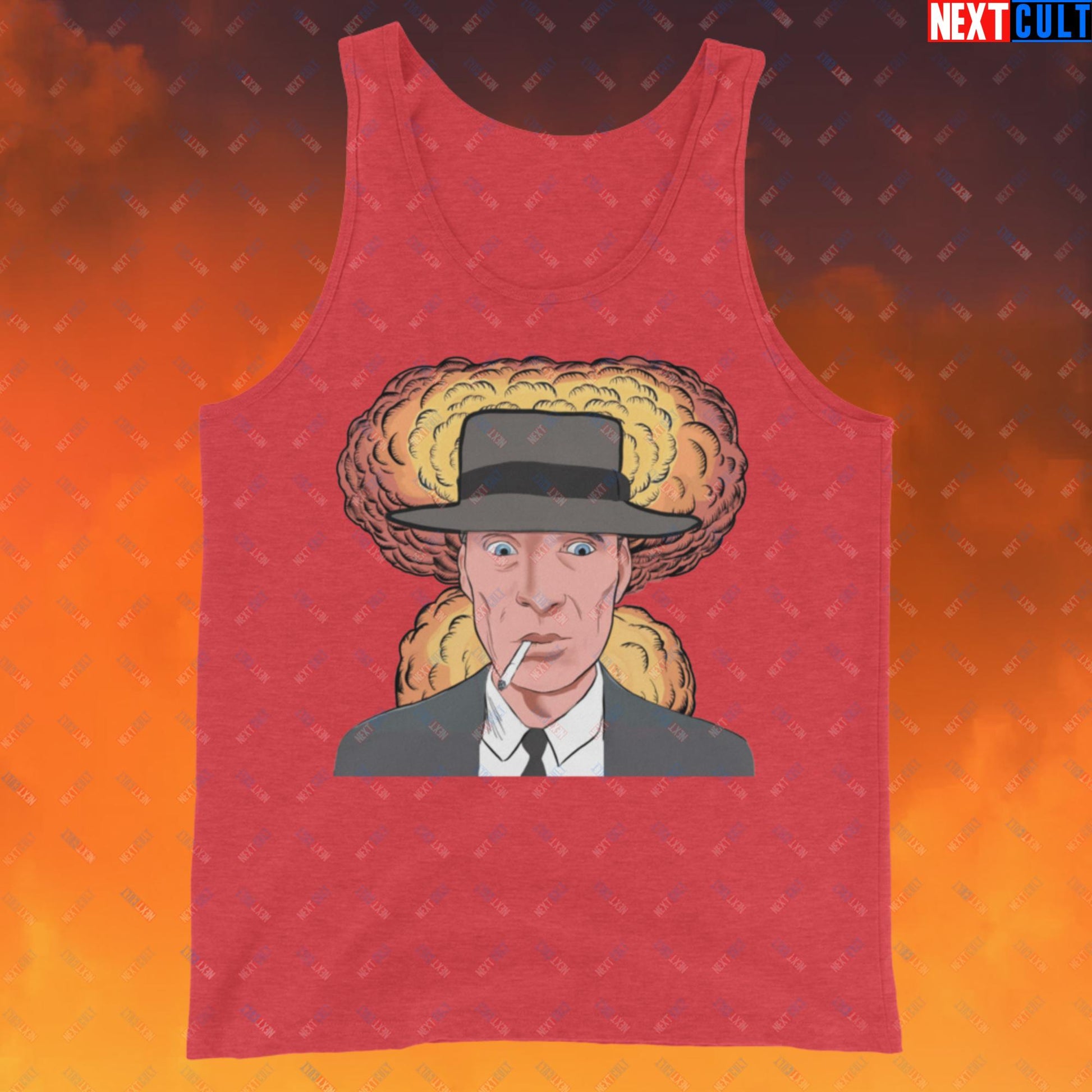 Oppenheimer Cartoon Funny Movie Cillian Murphy Tank Top Next Cult Brand