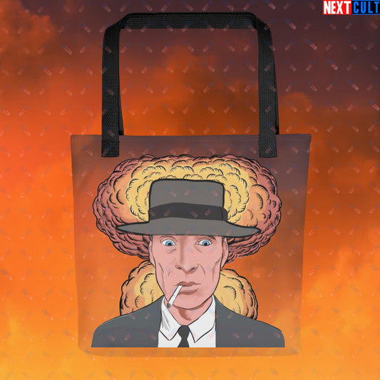 Oppenheimer Cartoon Funny Movie Cillian Murphy Tote bag Next Cult Brand