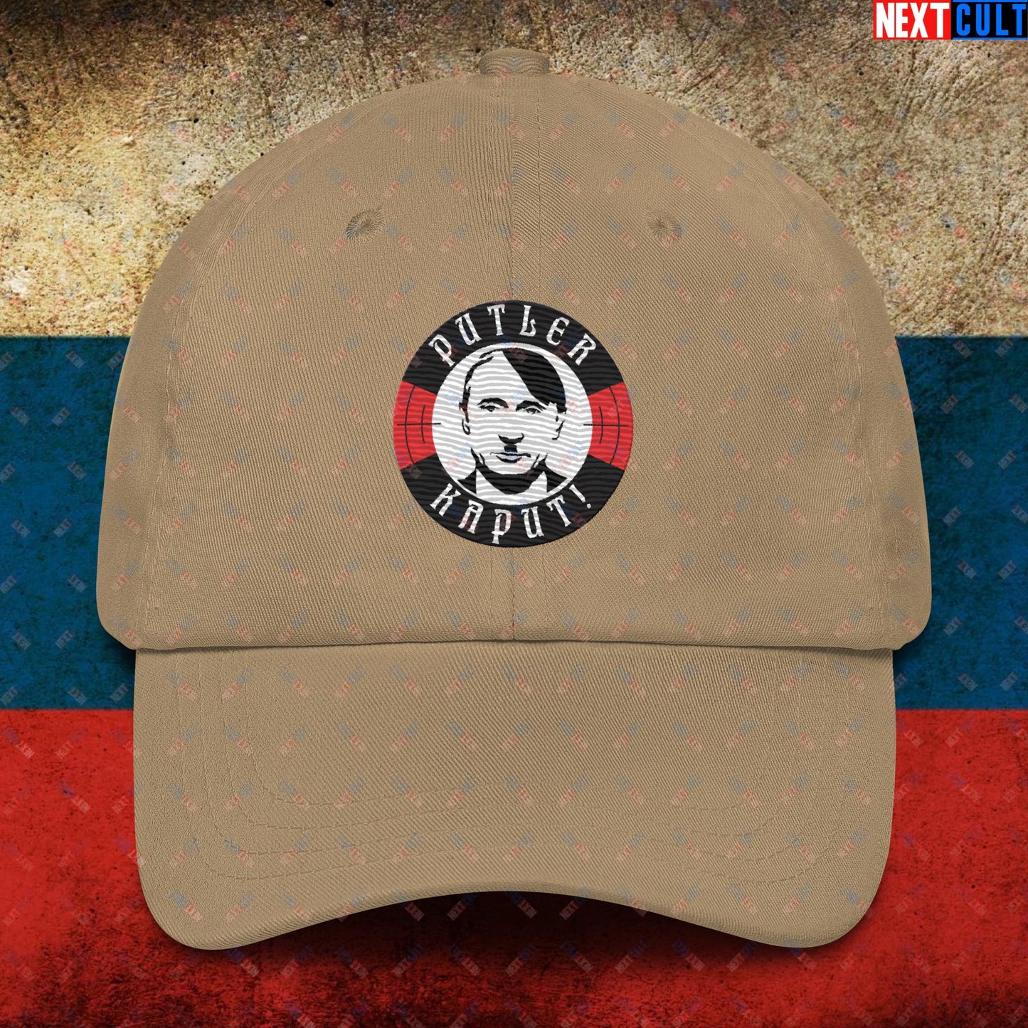 Putler Kaput Anti Vladimir Putin Dad hat Khaki Hats Politics Vladimir Putin Next Cult Brand