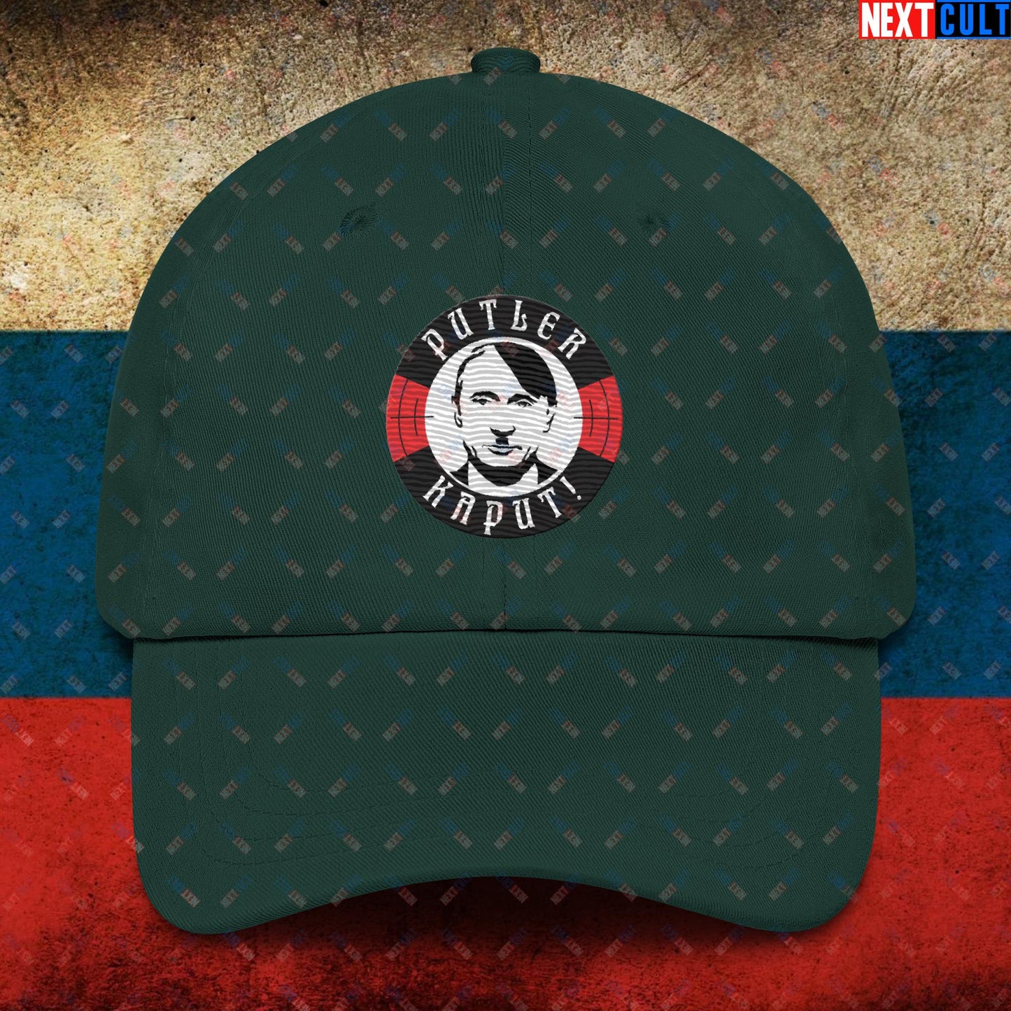 Putler Kaput Anti Vladimir Putin Dad hat Spruce Hats Politics Vladimir Putin Next Cult Brand