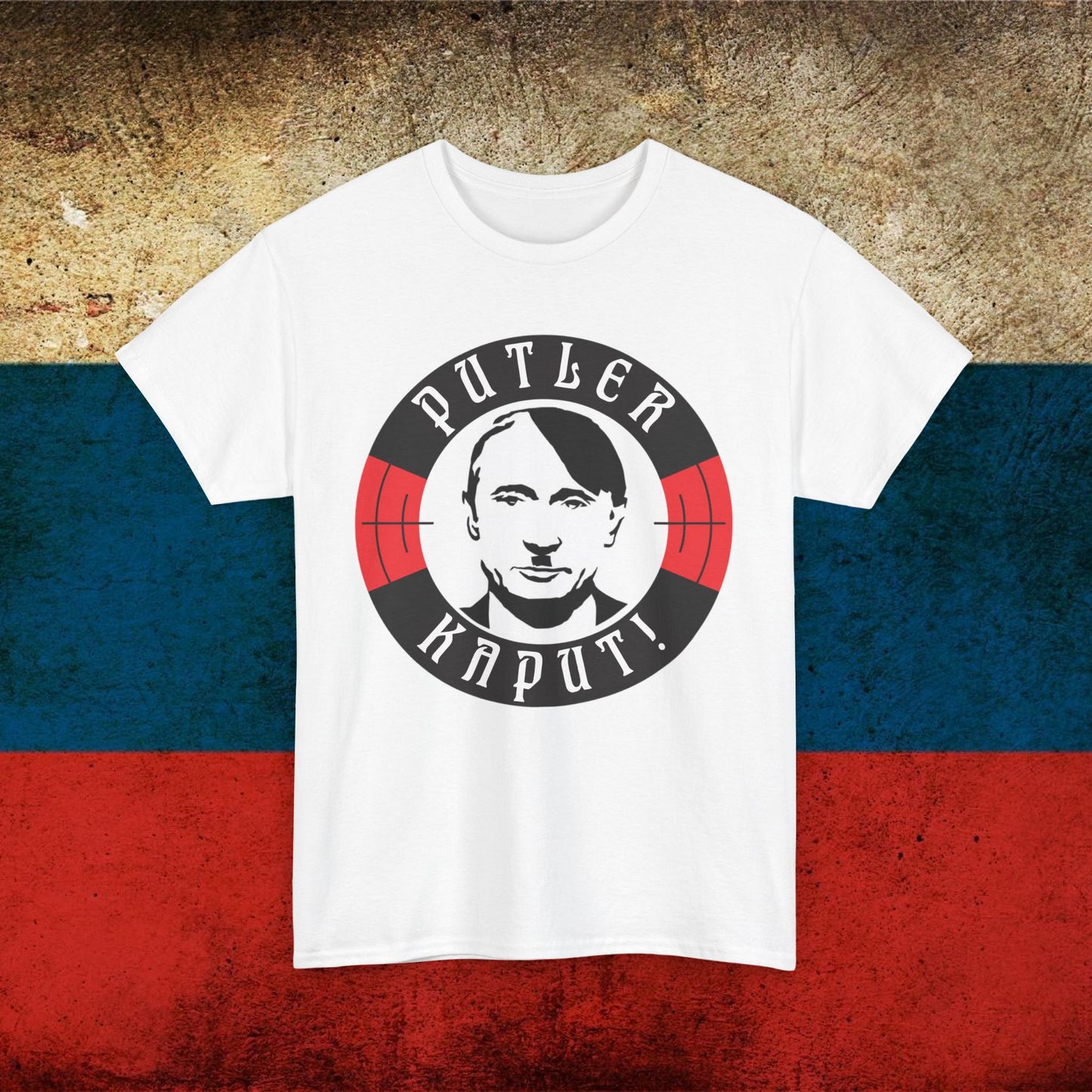 Putler Kaput Anti Vladimir Putin Unisex Heavy Cotton Tee Next Cult Brand