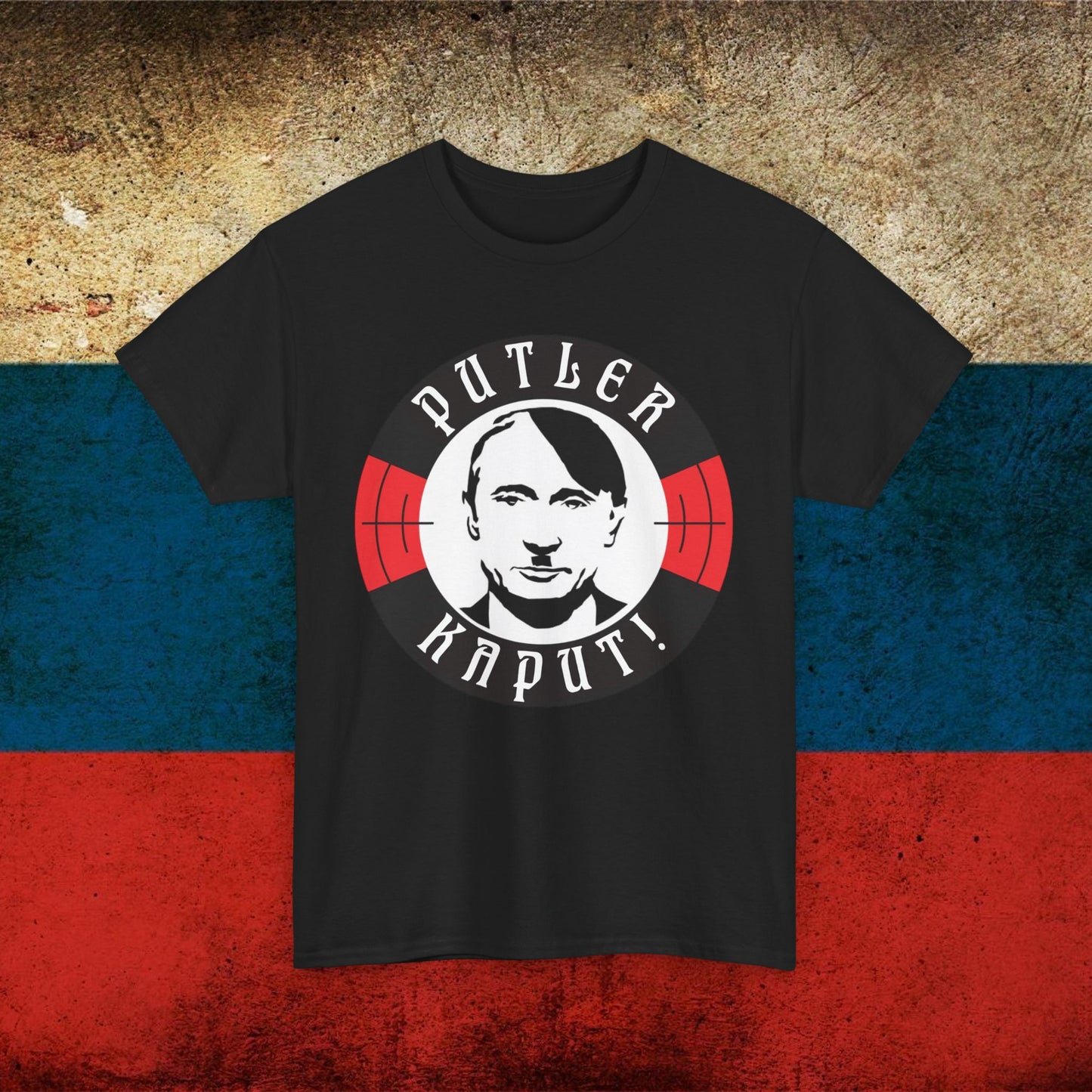 Putler Kaput Anti Vladimir Putin Unisex Heavy Cotton Tee Next Cult Brand