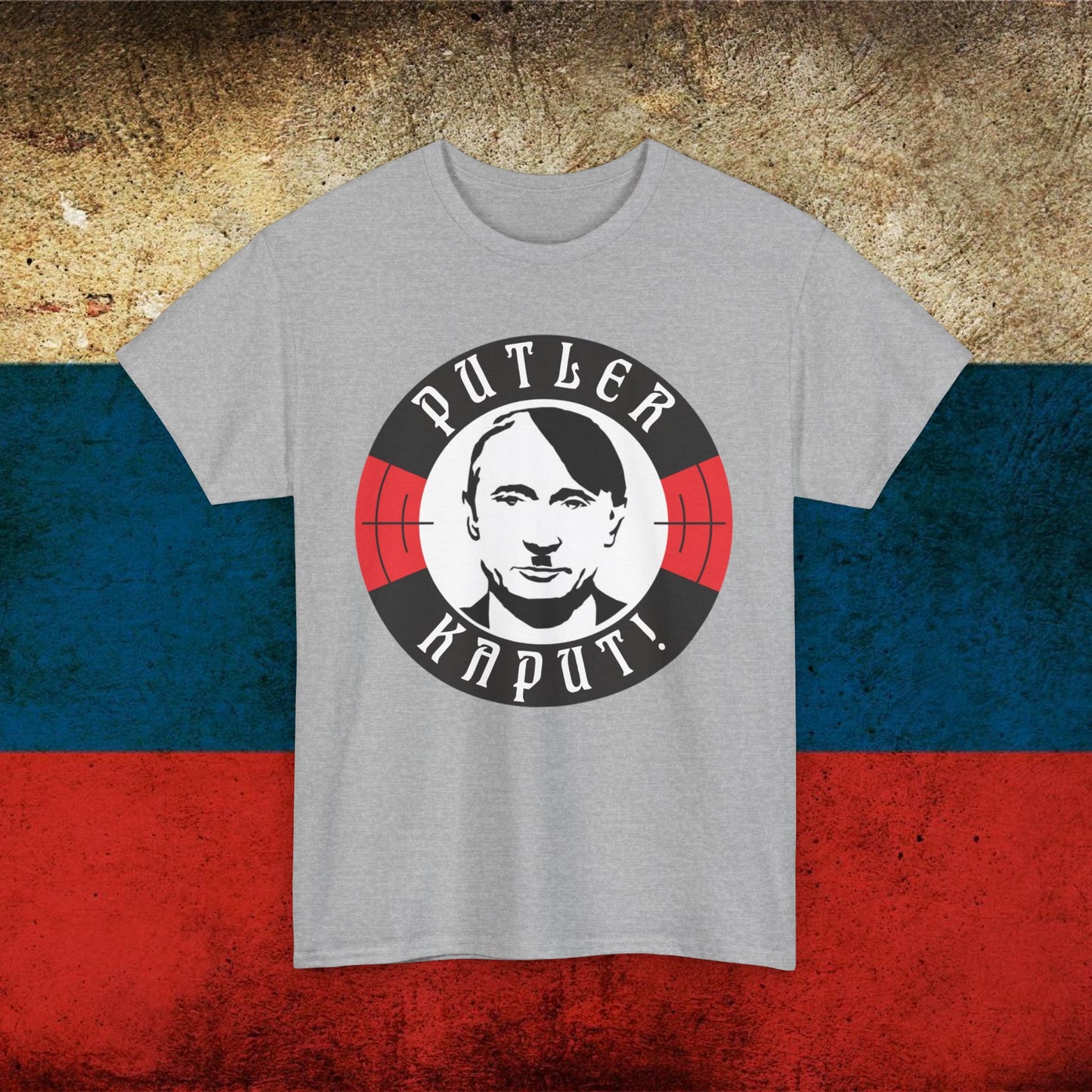 Putler Kaput Anti Vladimir Putin Unisex Heavy Cotton Tee Next Cult Brand