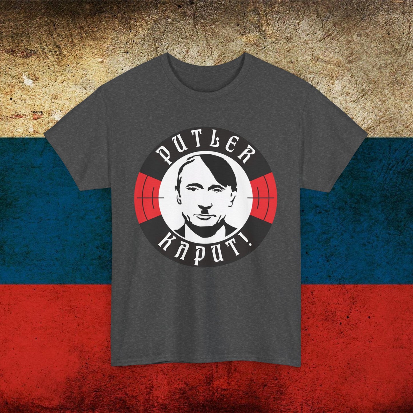 Putler Kaput Anti Vladimir Putin Unisex Heavy Cotton Tee Next Cult Brand