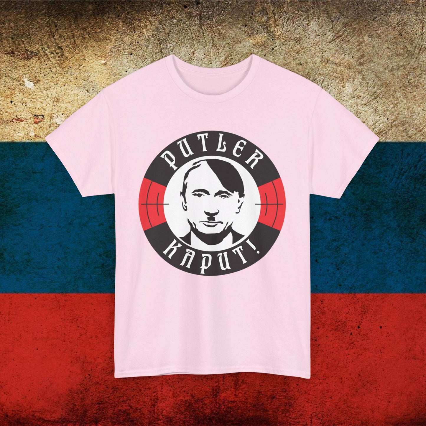 Putler Kaput Anti Vladimir Putin Unisex Heavy Cotton Tee Next Cult Brand