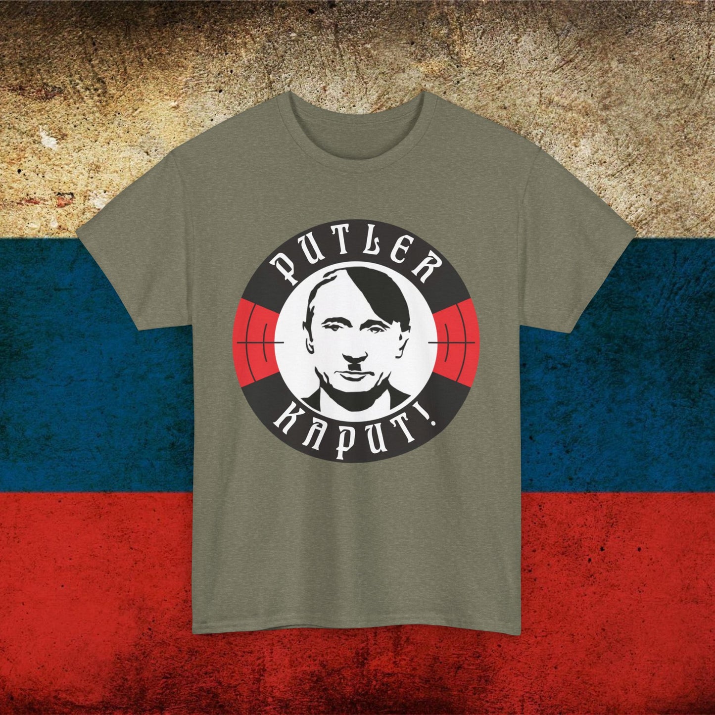 Putler Kaput Anti Vladimir Putin Unisex Heavy Cotton Tee Next Cult Brand