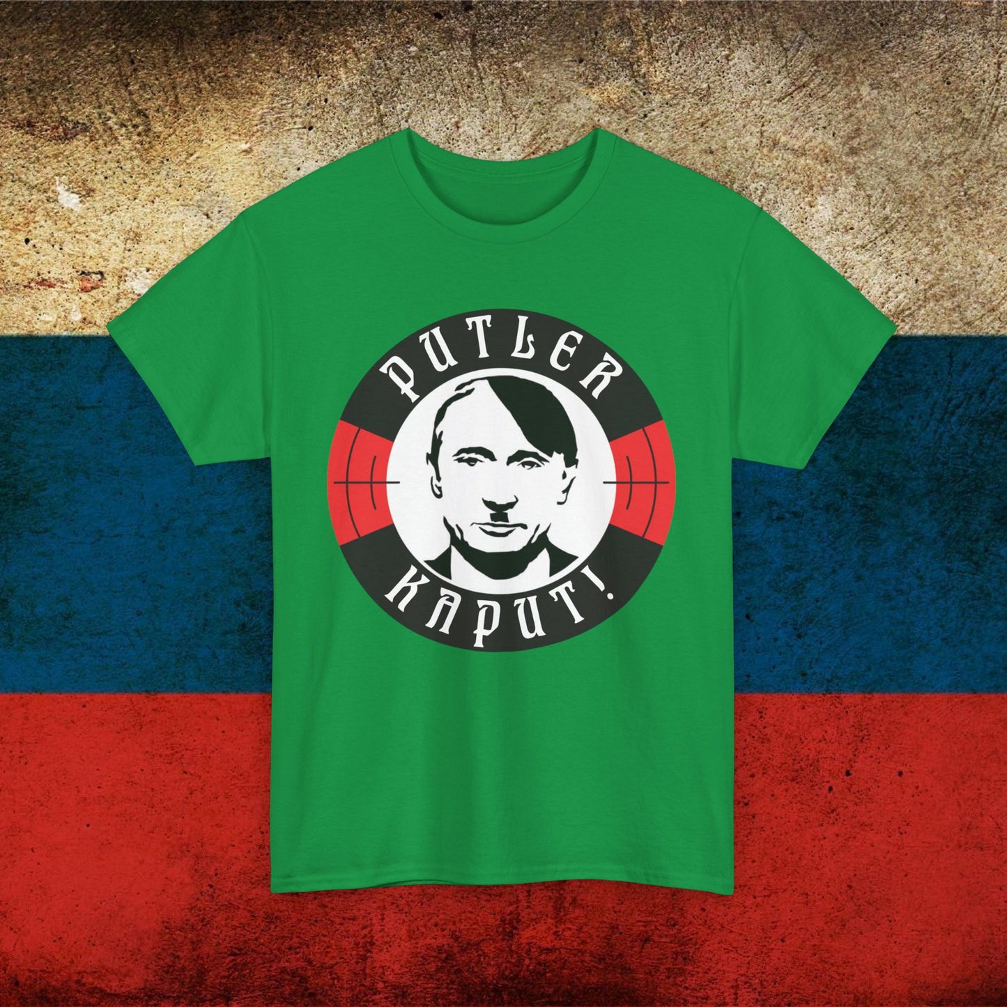 Putler Kaput Anti Vladimir Putin Unisex Heavy Cotton Tee Next Cult Brand