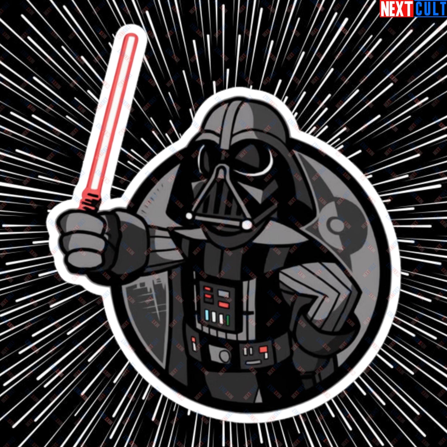 Sith Boy Darth Vader Star Wars Vault Boy Fallout Funny Cartoon Mashup Bubble-free stickers Next Cult Brand