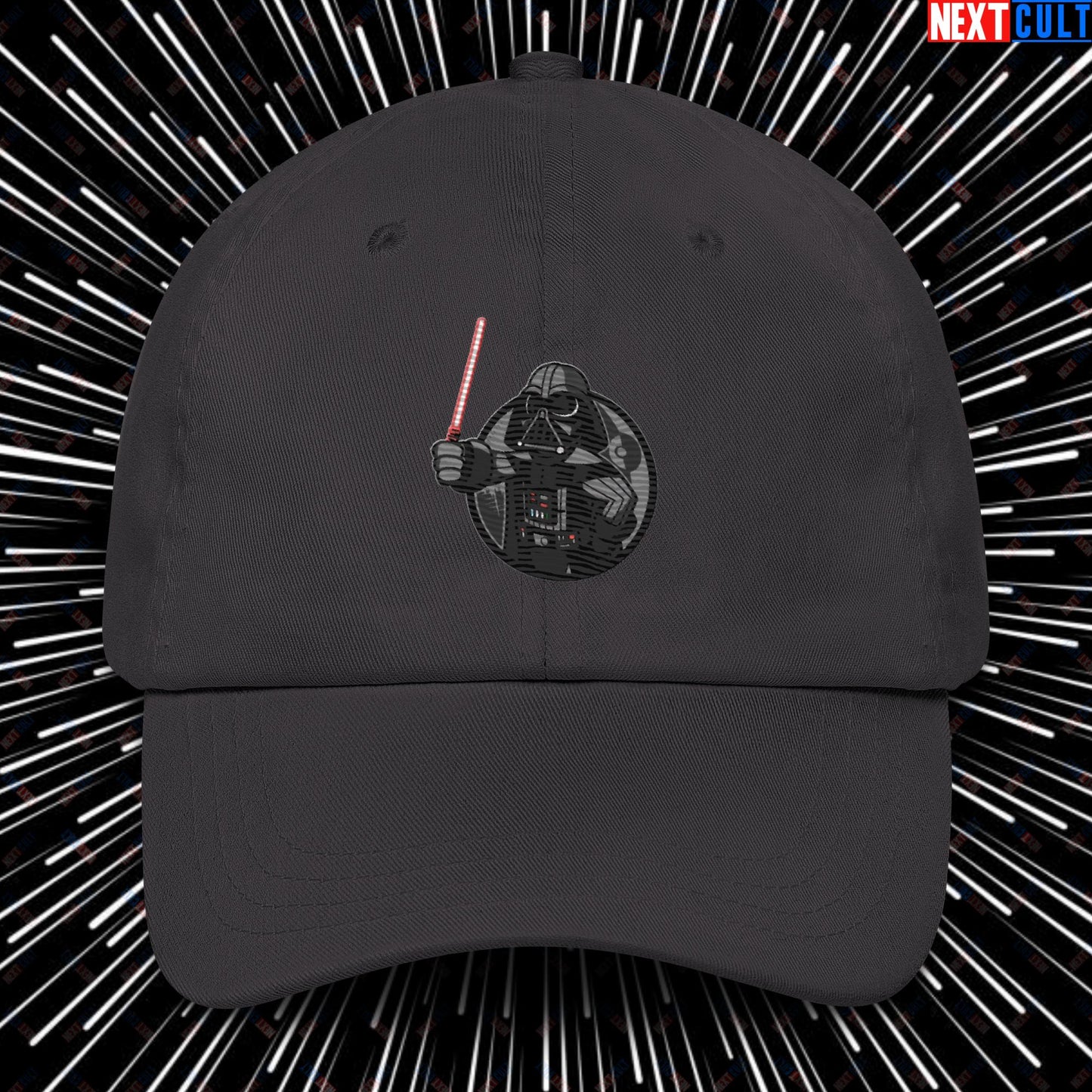 Sith Boy Darth Vader Star Wars Vault Boy Fallout Funny Cartoon Mashup Dad hat Dark Grey Hats Darth Vader Fallout Movies Star Wars Vault Boy Next Cult Brand