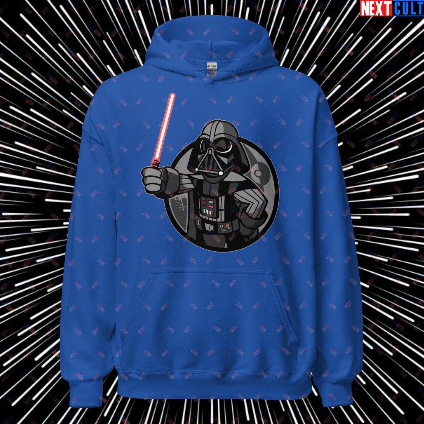 Sith Boy Darth Vader Star Wars Vault Boy Fallout Funny Cartoon Mashup Unisex Hoodie Next Cult Brand