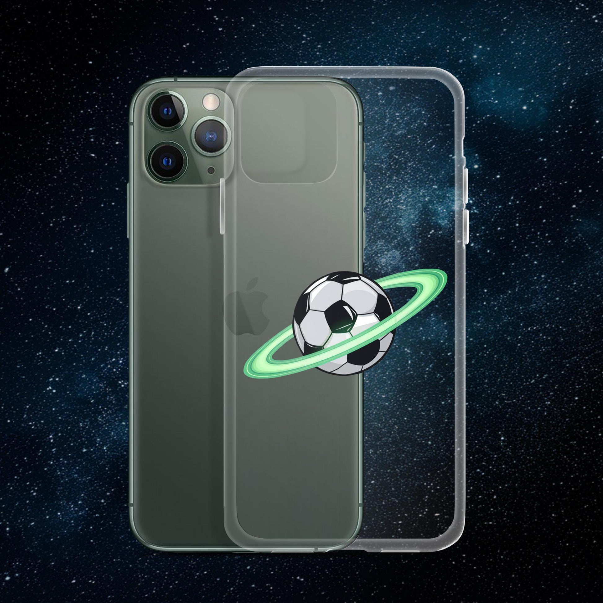 Soccer Planet Football World Clear Case for iPhone Next Cult Brand