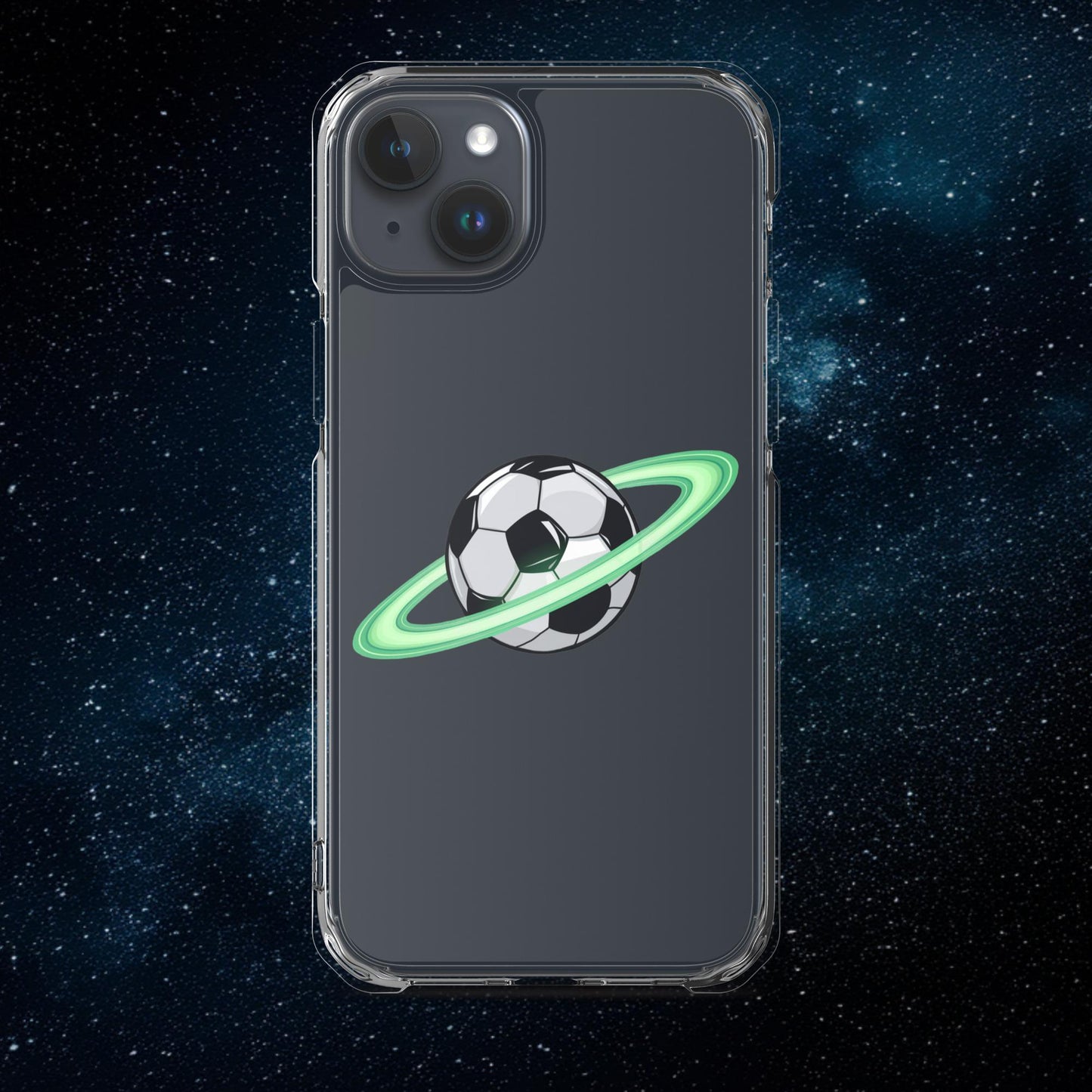 Soccer Planet Football World Clear Case for iPhone Next Cult Brand