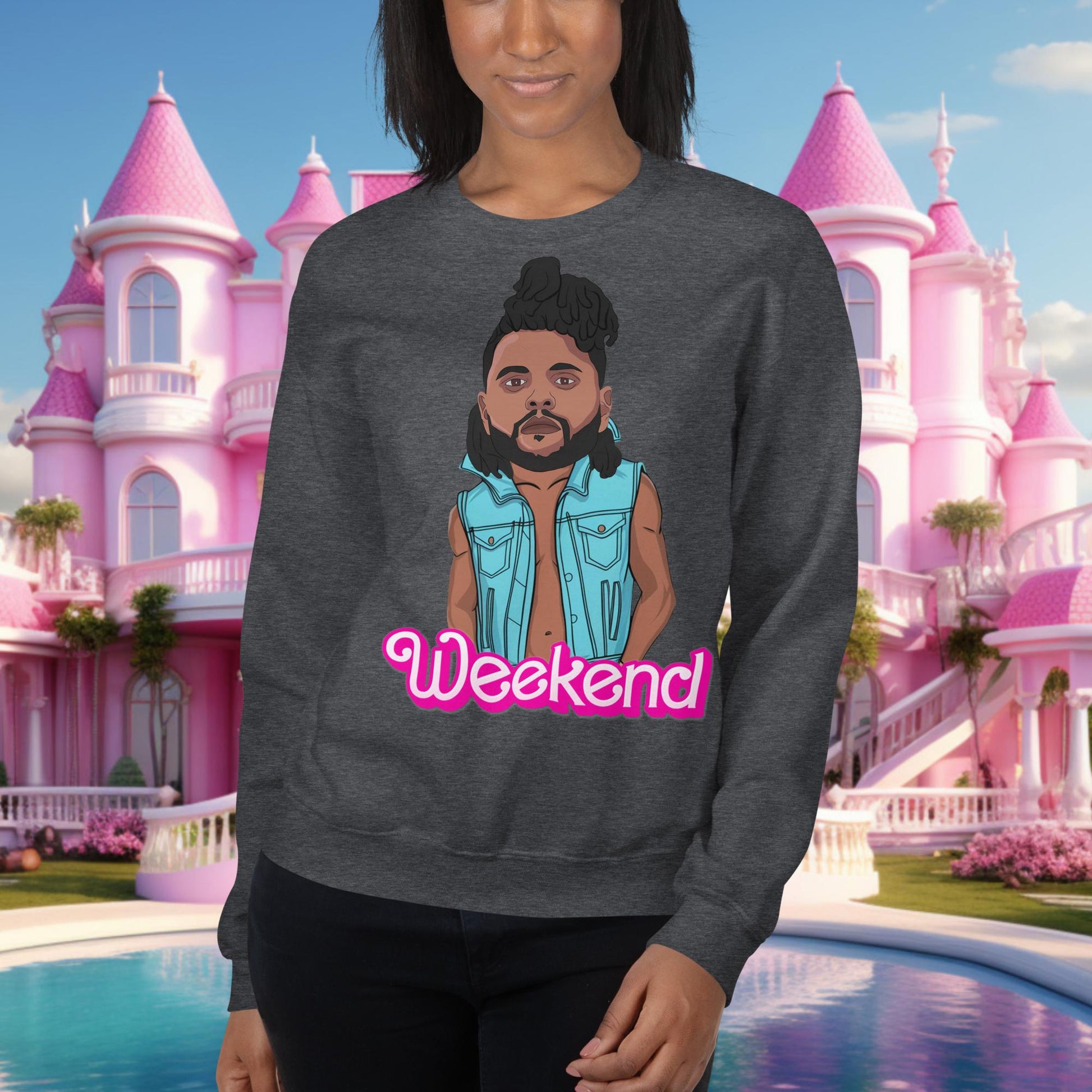 The Weeknd Ken Barbie Movie Unisex Sweatshirt Next Cult Brand