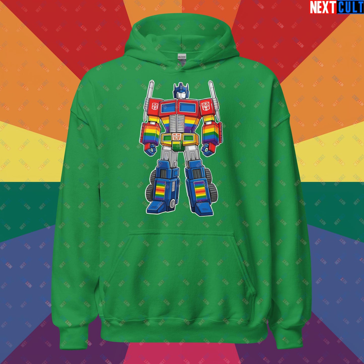 Transformer Transgender Pride Funny LGBTQ+ Unisex Hoodie Next Cult Brand