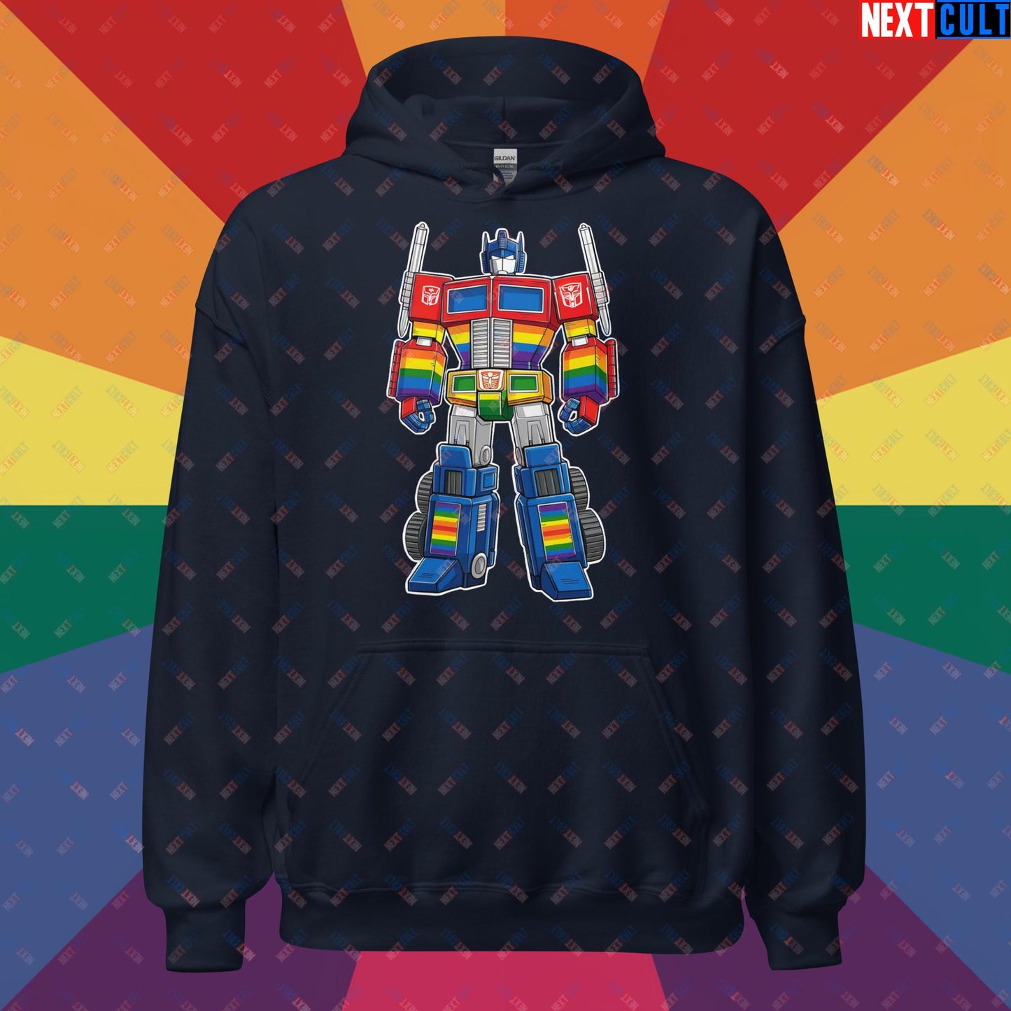 Transformer Transgender Pride Funny LGBTQ+ Unisex Hoodie Next Cult Brand