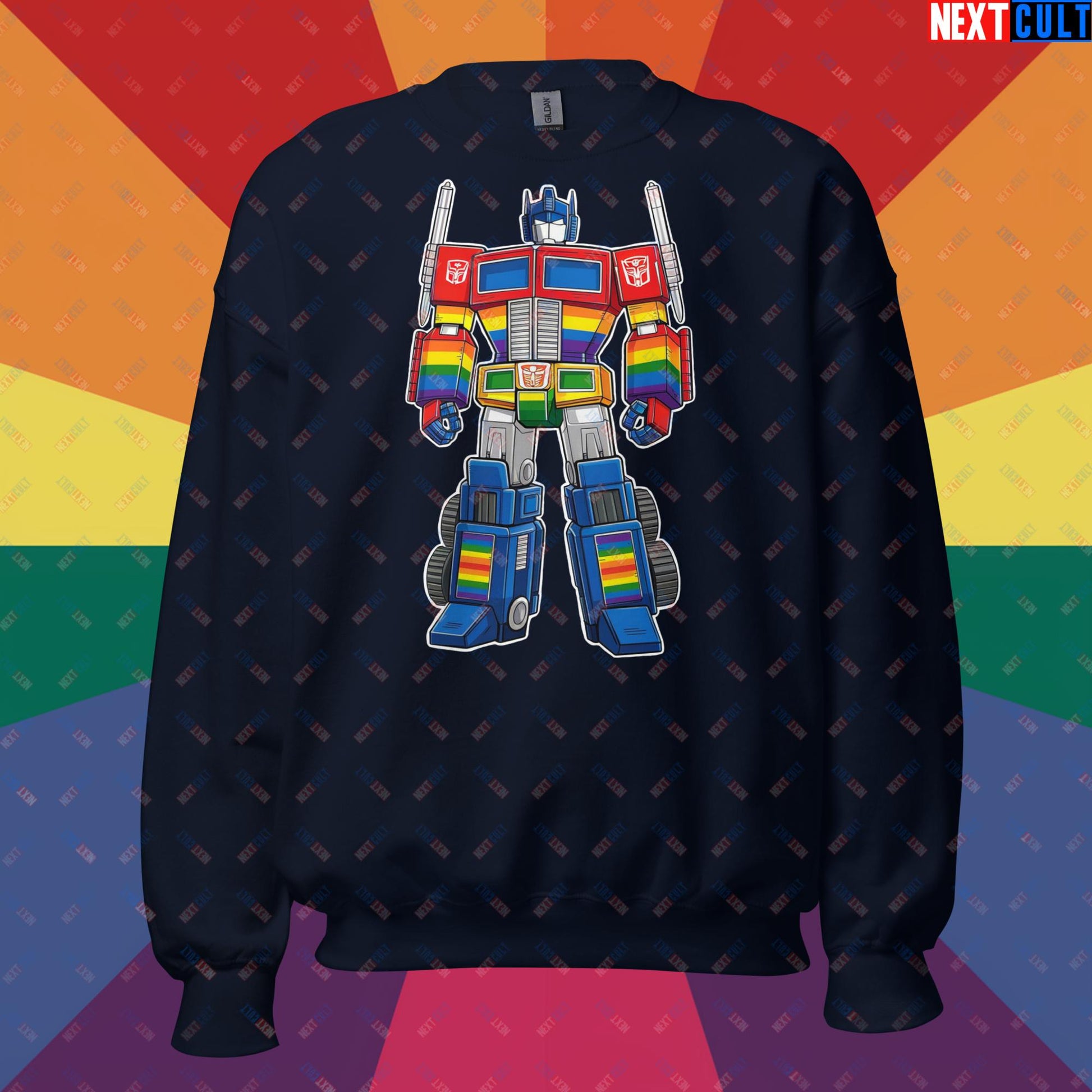 Transformer Transgender Pride Funny LGBTQ+ Unisex Sweatshirt Next Cult Brand