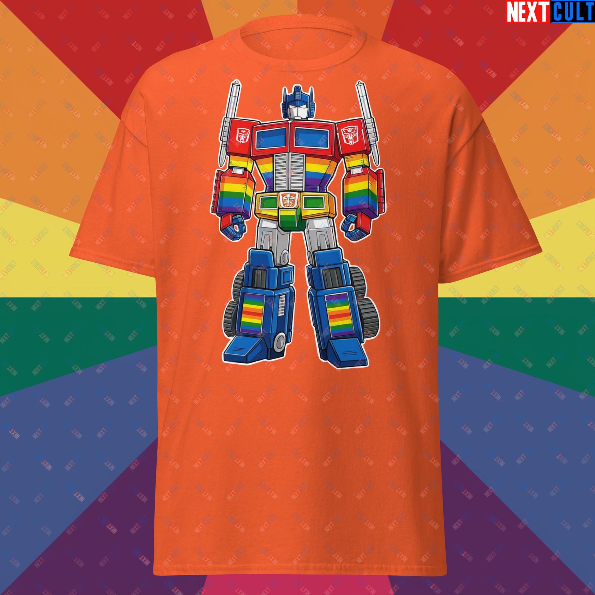 Transformer Transgender Pride Funny LGBTQ+ Unisex tee Next Cult Brand