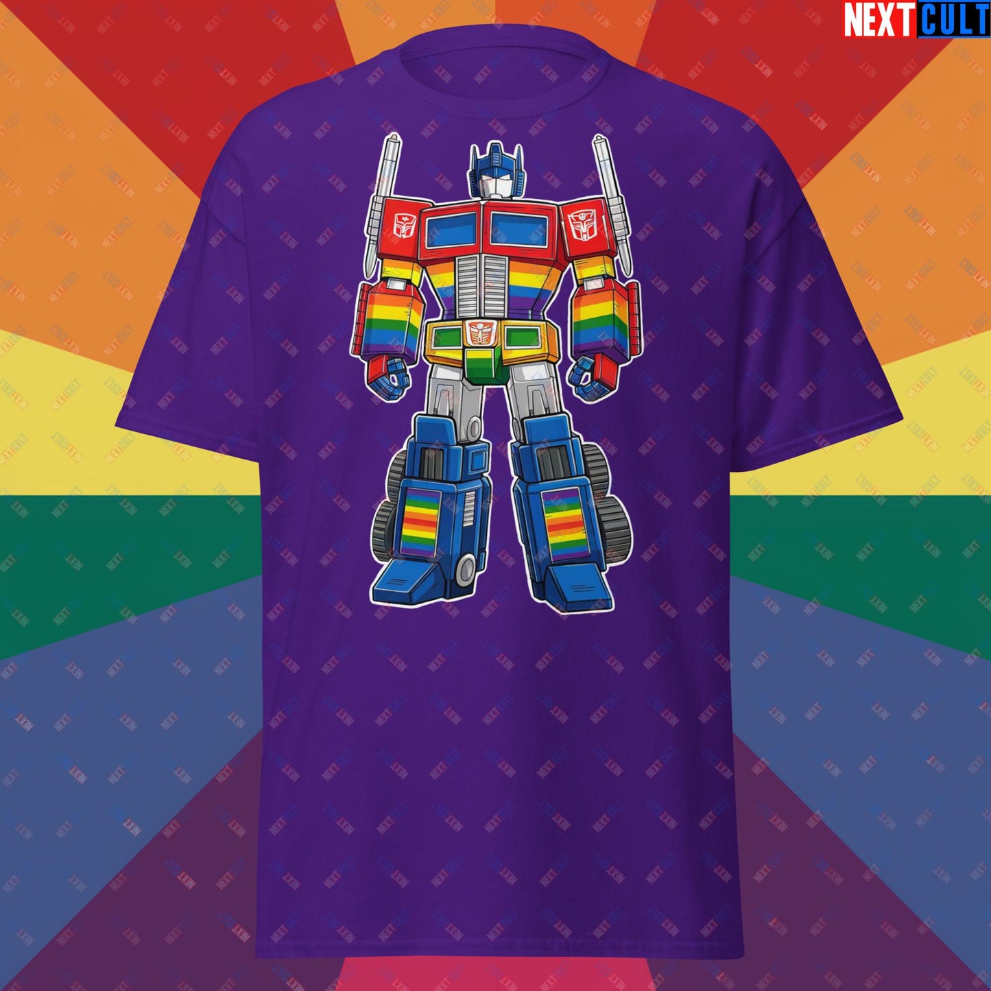 Transformer Transgender Pride Funny LGBTQ+ Unisex tee Next Cult Brand