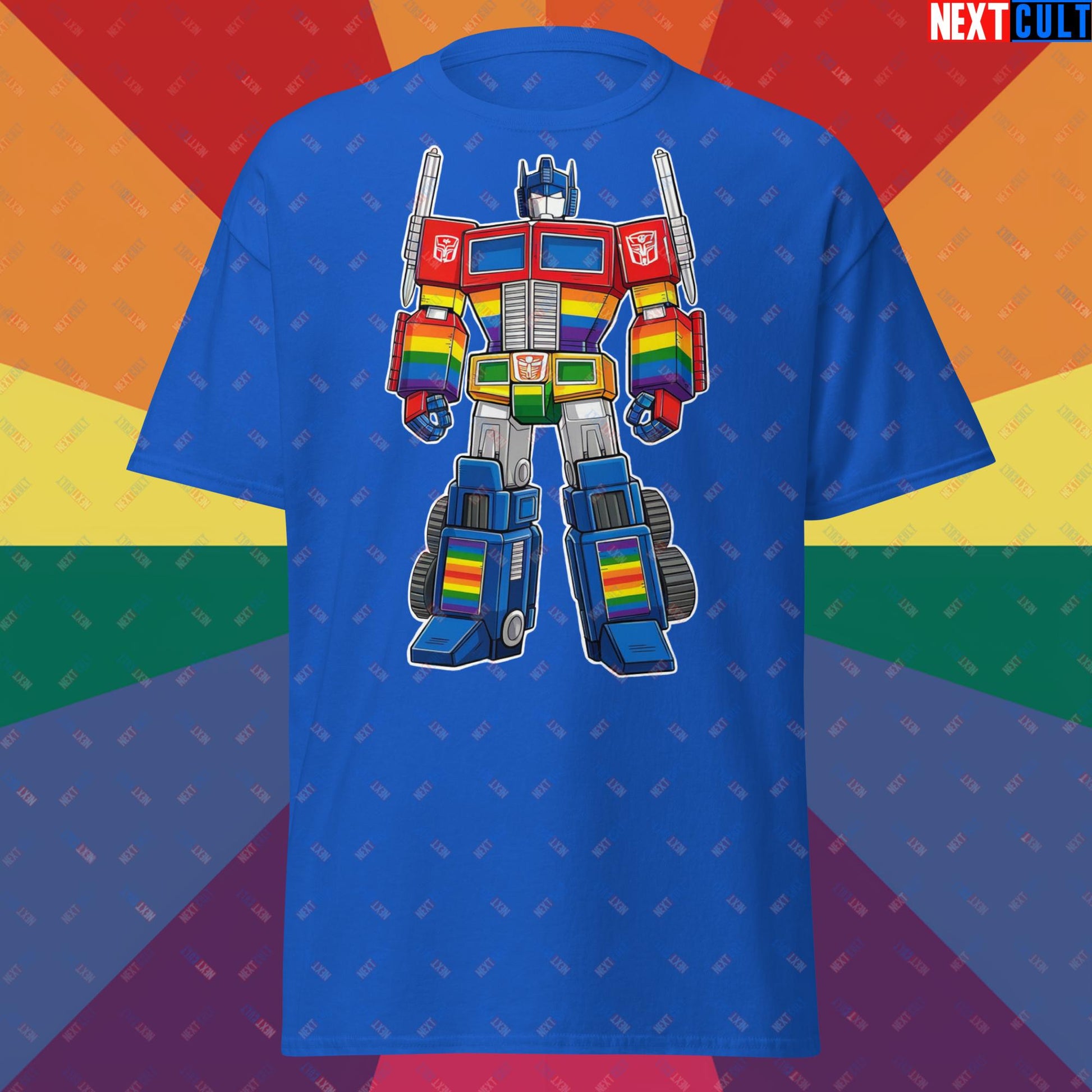 Transformer Transgender Pride Funny LGBTQ+ Unisex tee Next Cult Brand