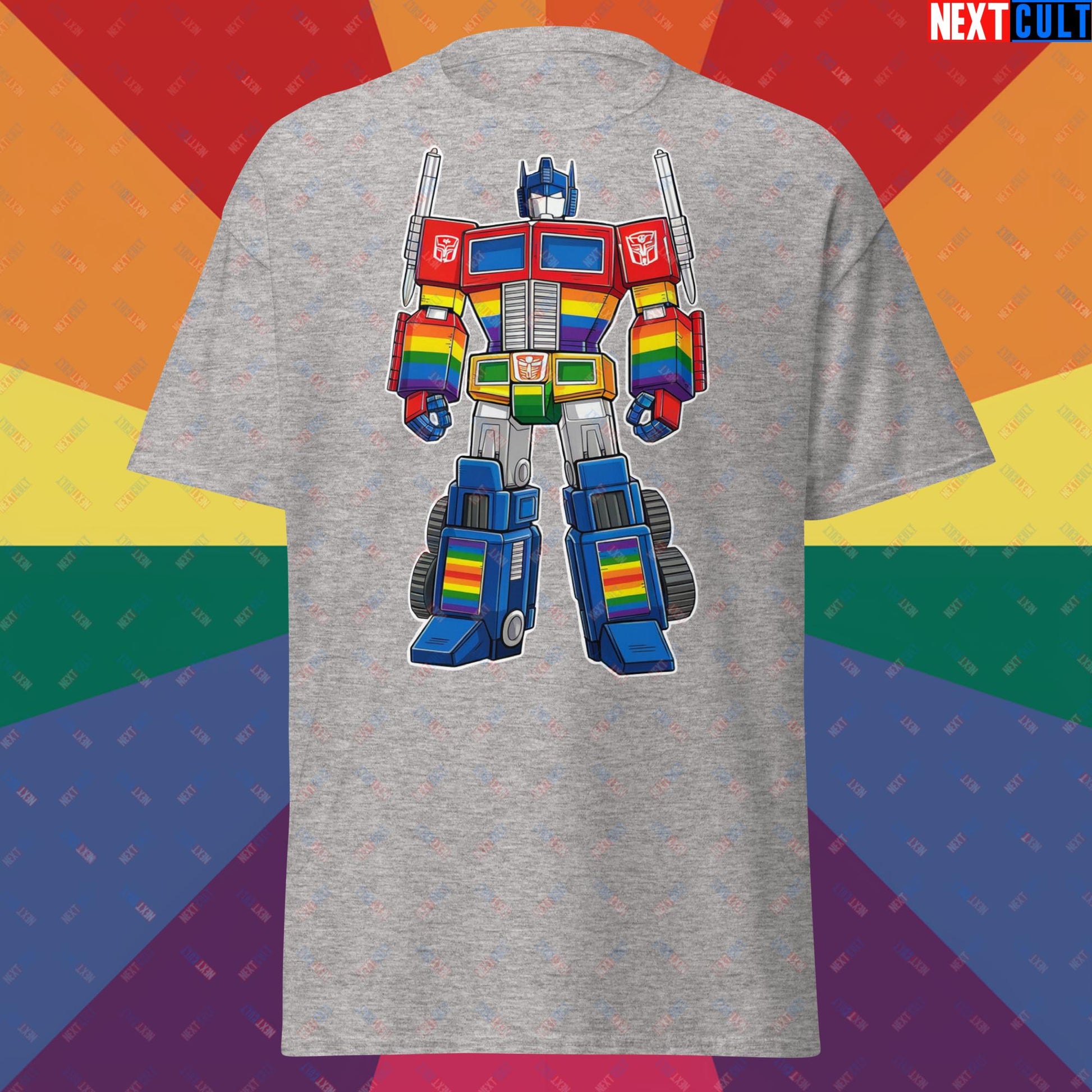 Transformer Transgender Pride Funny LGBTQ+ Unisex tee Next Cult Brand