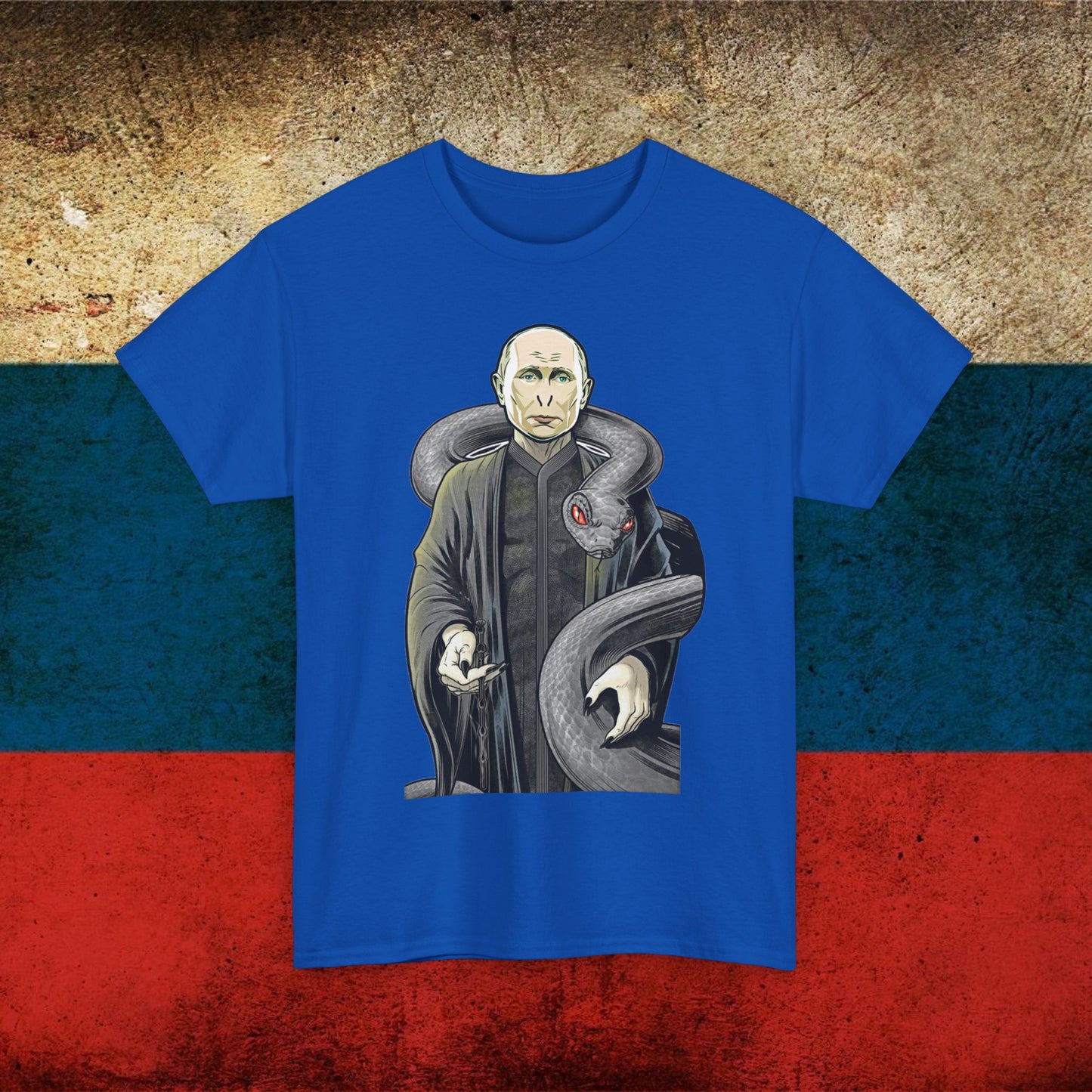 Vlademort Putin Funny Anti Vladimir Putin Voldemort Unisex Heavy Cotton Tee Next Cult Brand