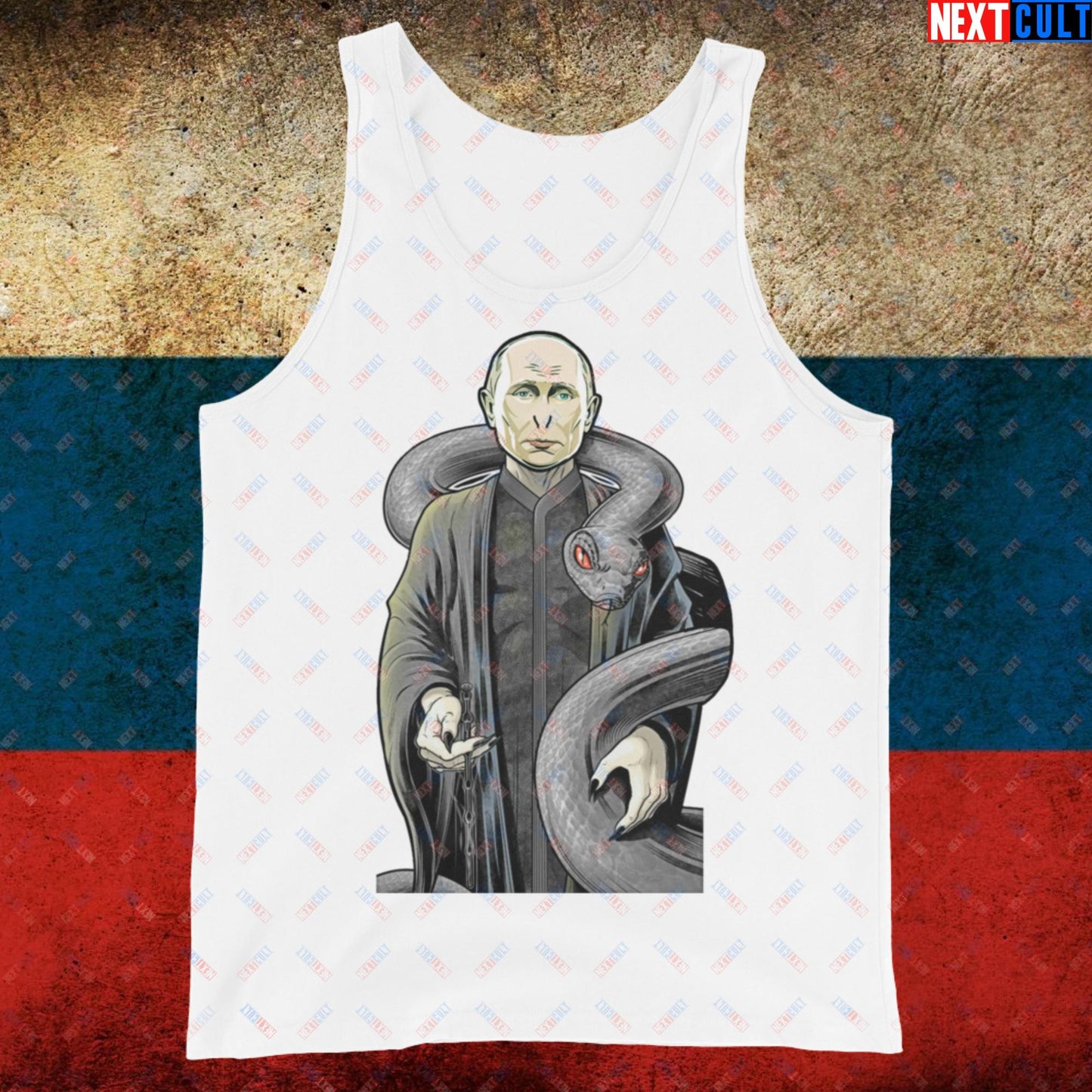 Vlademort Putin Voldemort Funny Anti Vladimir Putin Tank Top White Tank Tops Politics Vladimir Putin Next Cult Brand