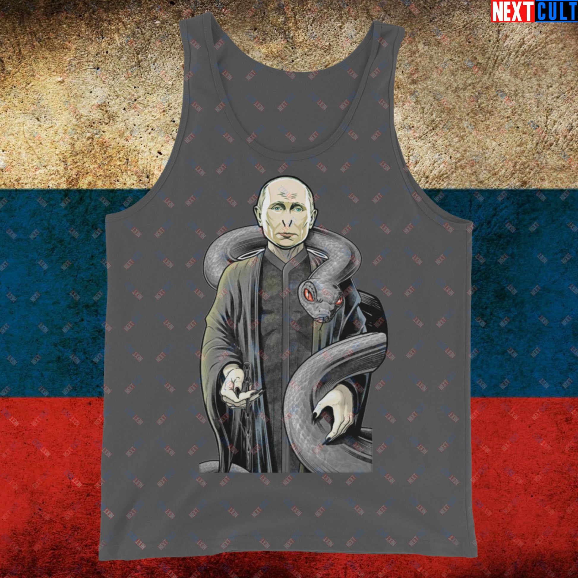 Vlademort Putin Voldemort Funny Anti Vladimir Putin Tank Top Asphalt Tank Tops Politics Vladimir Putin Next Cult Brand