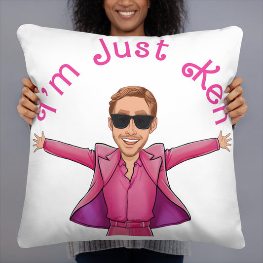 Ken Barbie Ryan Gosling I'm Just Ken Pillow Next Cult Brand