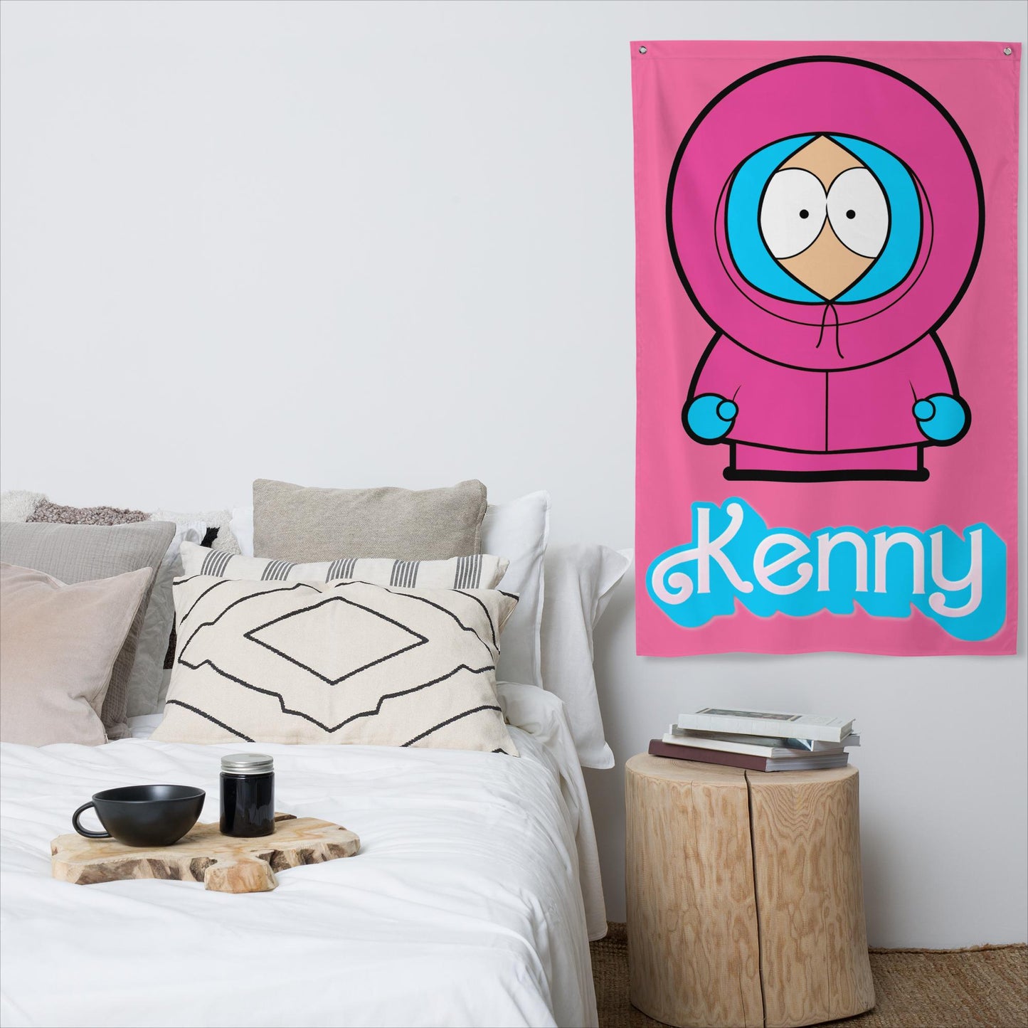 Kenny McCormick Ken Ryan Gosling Barbie South Park Kenny Flag Next Cult Brand