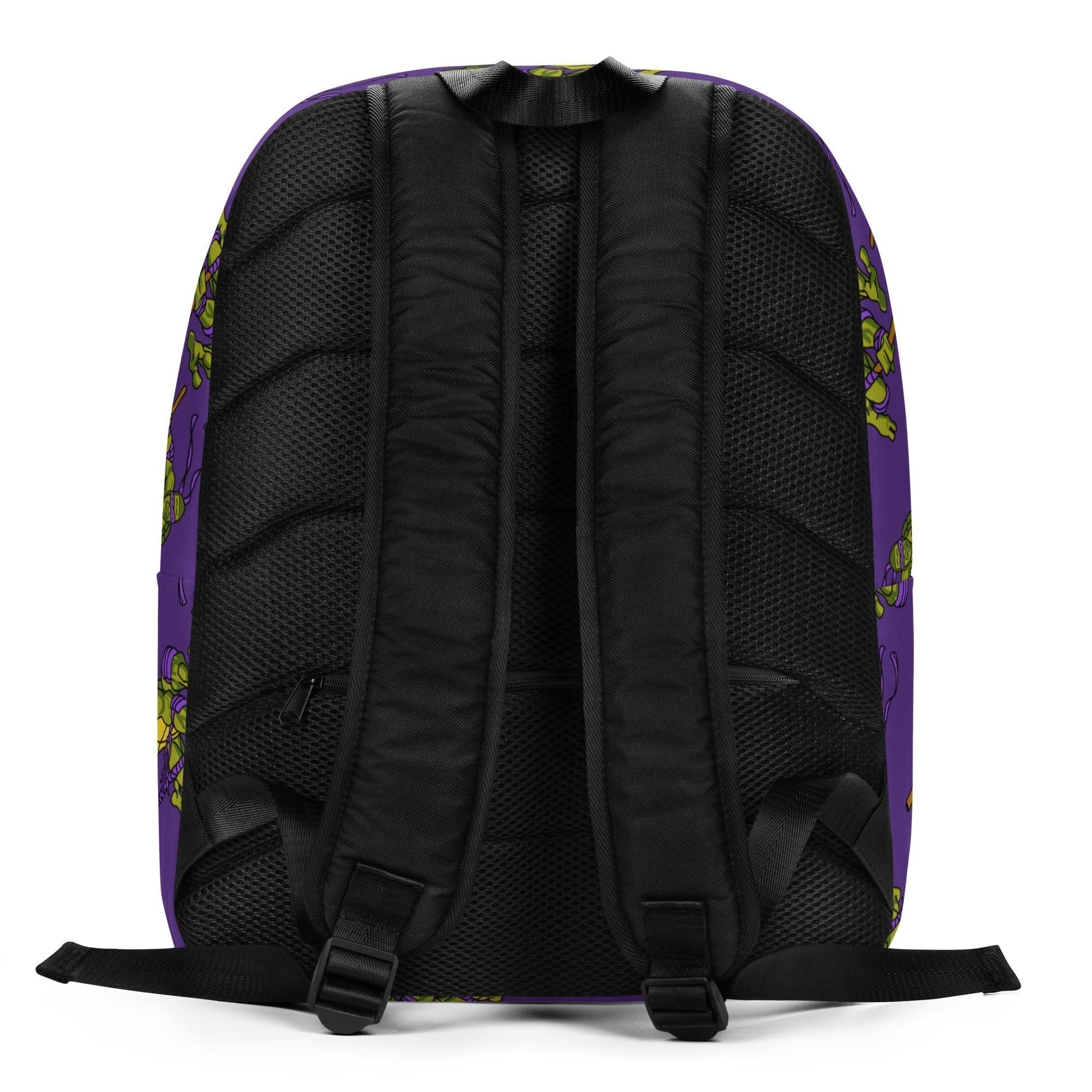 Kylian Mbappe Purple Ninja Turtle Donatello Minimalist Backpack Next Cult Brand Donatello, Football, Kylian Mbappe, Ninja Turtles, PSG