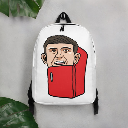 Harry ''The Fridge'' Maguire Minimalist Backpack Next Cult Brand Football, Harry Maguire, Manchester United, The Fridge